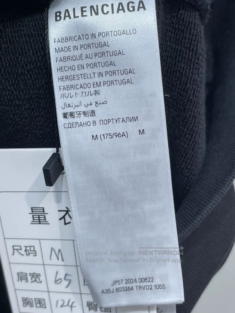 Balenciaga Balenciaga Black Zipper Hoodie Size US M / EU 48-50 / 2 - 7 Thumbnail