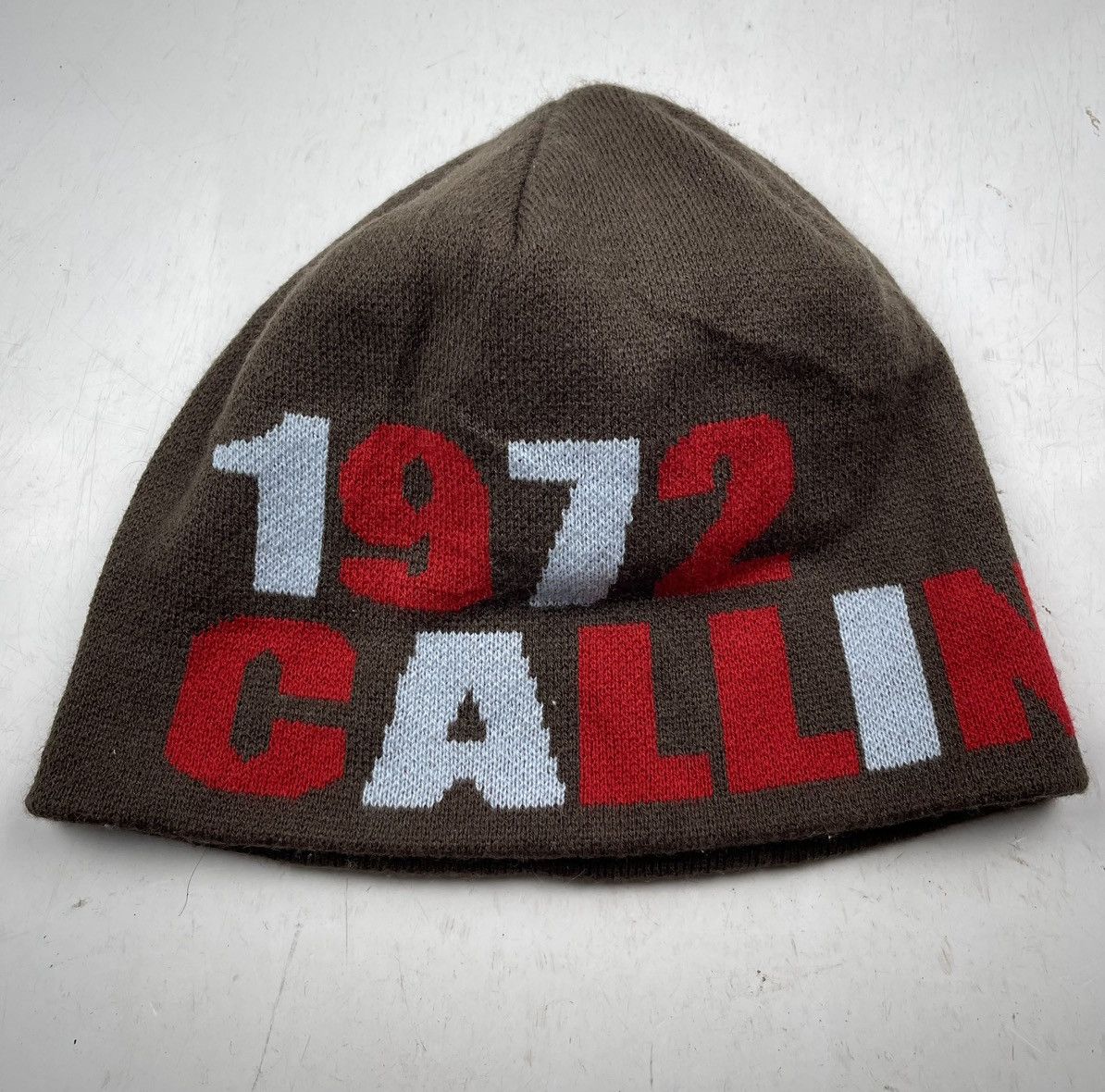 Japanese Brand 1972 calling beanie hat tc48 Size ONE SIZE - 2 Thumbnail