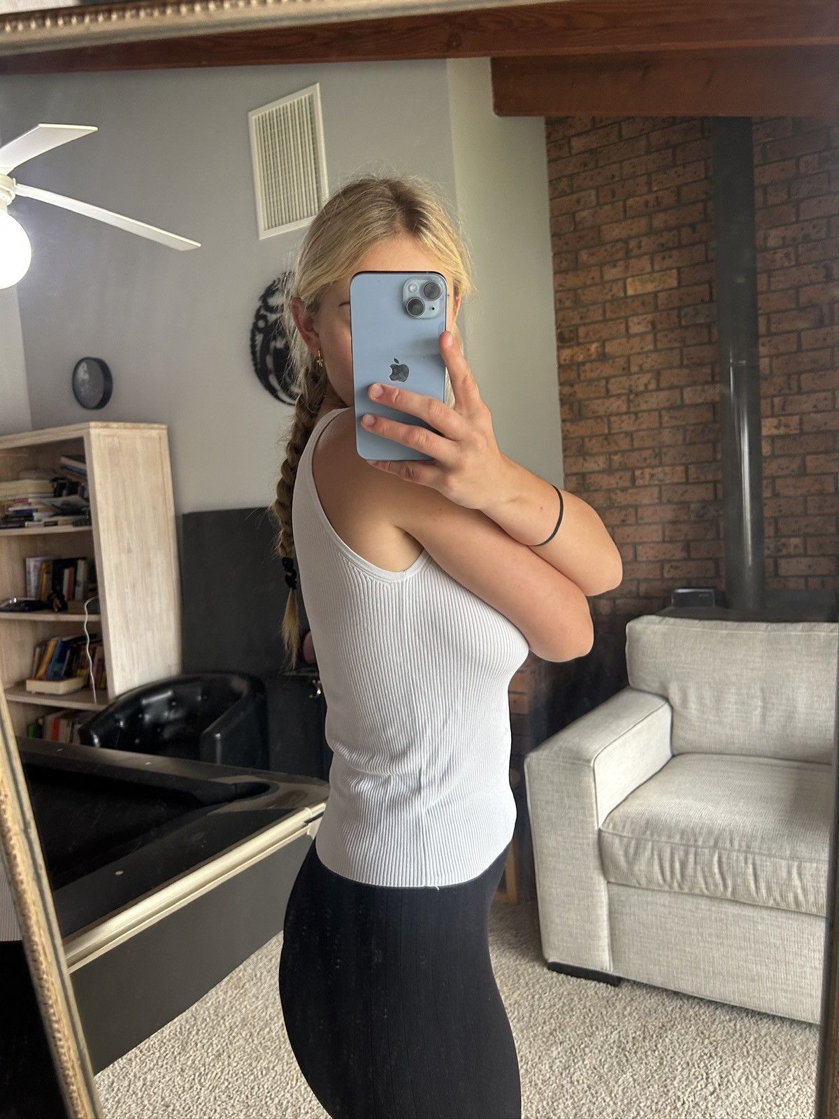 Other CUE White Tank Top Size S / US 4 / IT 40 - 3 Thumbnail