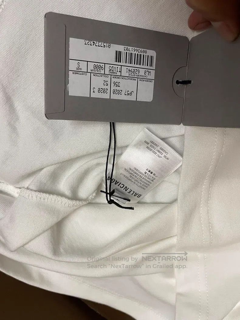 Balenciaga Balenciaga Letter T-shirt Size US S / EU 44-46 / 1 - 3 Thumbnail