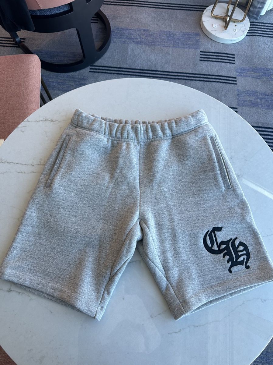 Chrome Hearts 🔥Chrome Hearts Grey Shorts with “CH” nylon patches🔥 Size US 34 / EU 50 - 1 Thumbnail