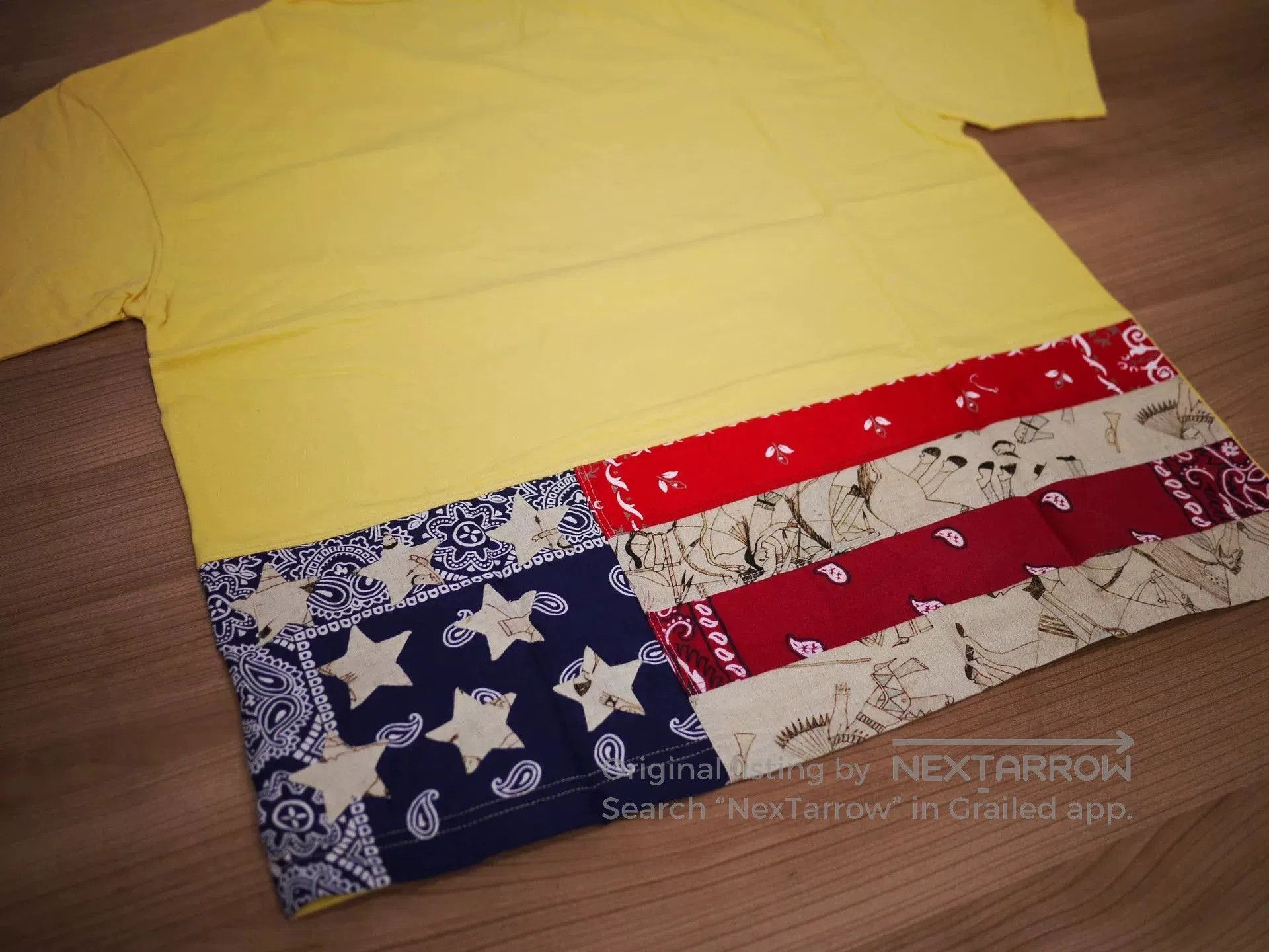 Visvim VISVIM Jumbo Tee Stars in Yellow. Size US M / EU 48-50 / 2 - 2 Thumbnail