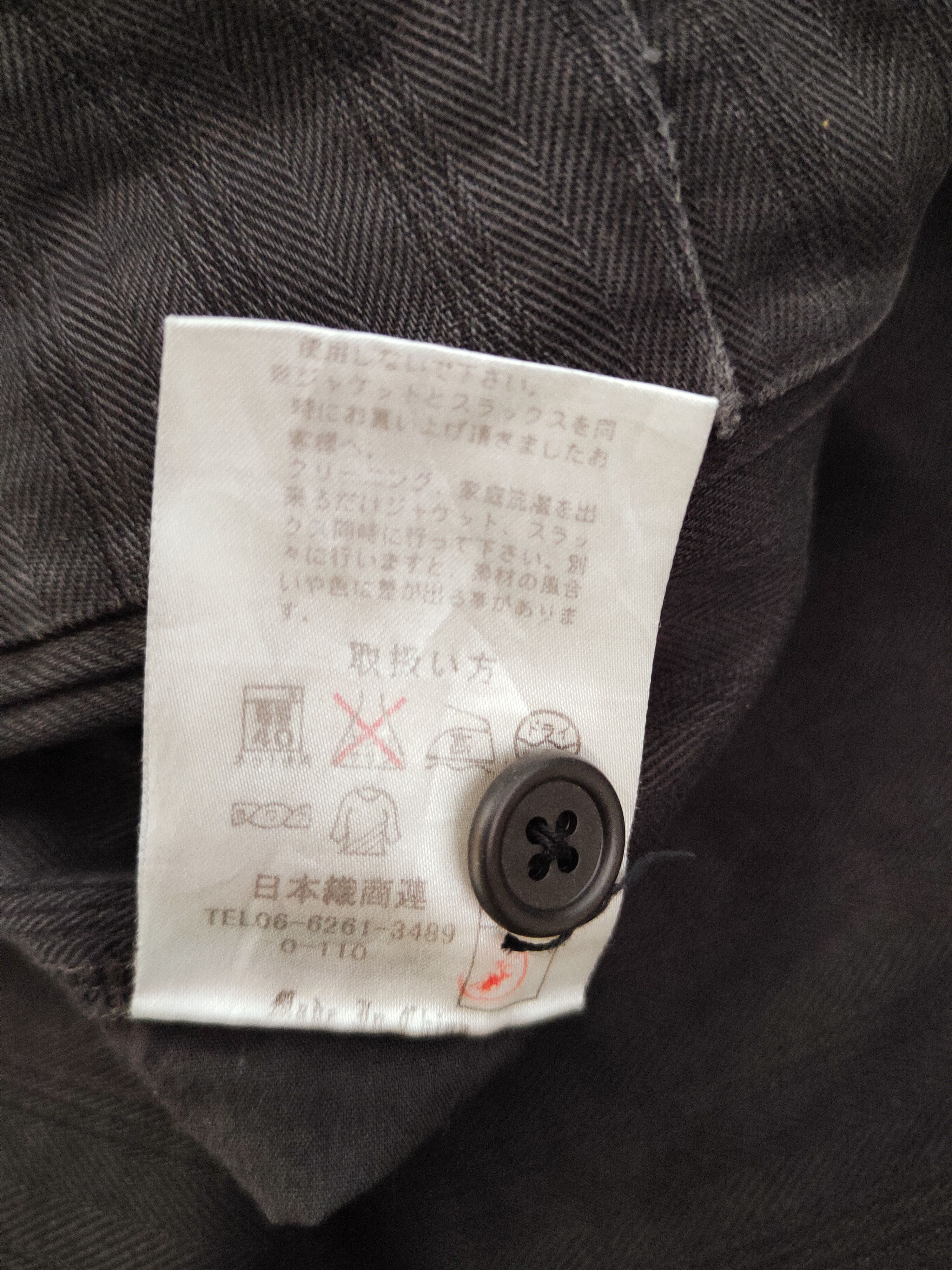 Japanese Brand Les Mues Black Faded Multipocket Casual Pants #S2778 Size US 31 - 12 Thumbnail