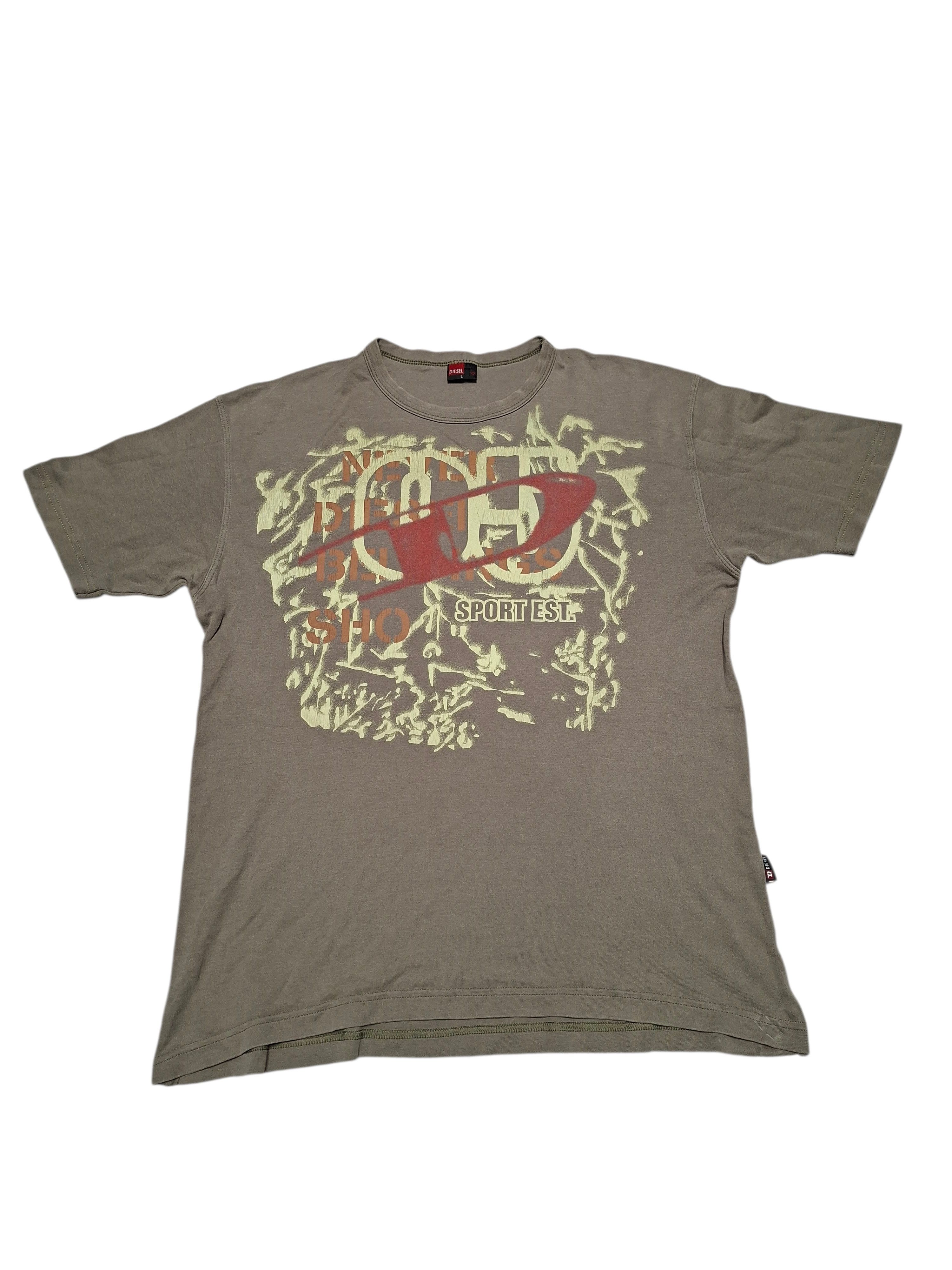 Diesel DIESEL VINTAGE AVANT GARDE LUXURY TEE Size US L / EU 52-54 / 3 - 1 Thumbnail