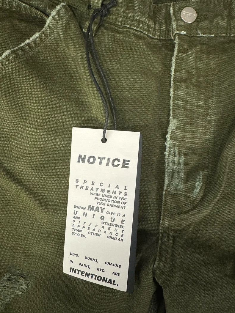 Enfants Riches Deprimes Enfants Riches Deprimes 24ss Green Sabotage Straight Leg Pa Size US 32 / EU 48 - 2 Thumbnail