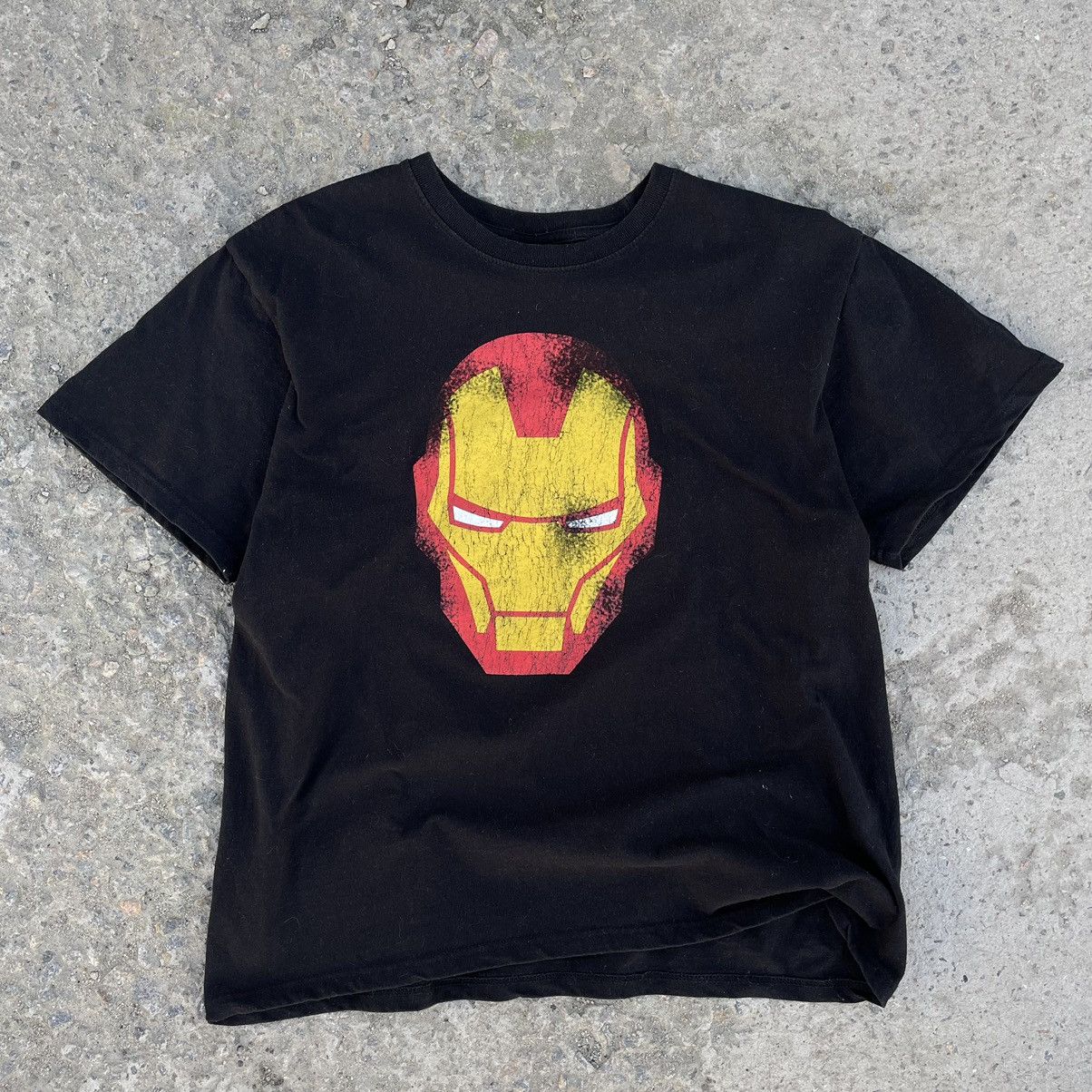 Y/Project Vintage T-shirts Marvel Comics Iron Man Big Logo 00s U2K USA Size US XL / EU 56 / 4 - 1 Thumbnail