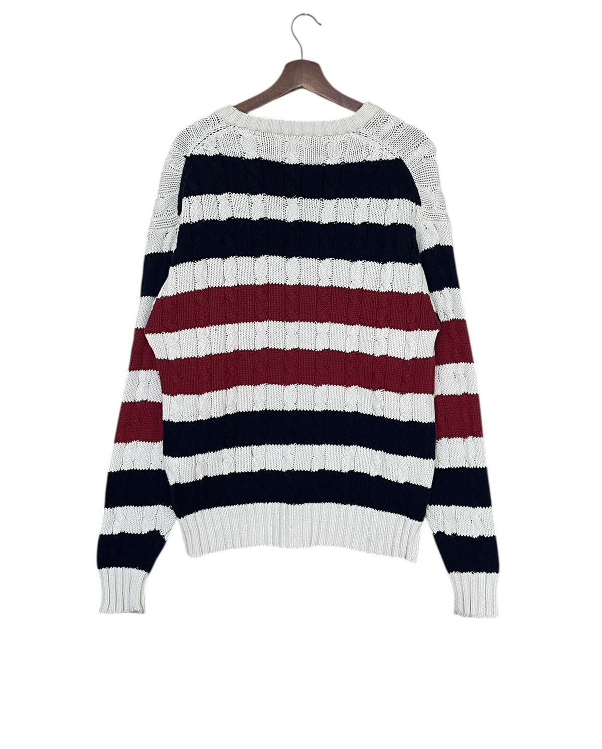 Japanese Brand × Vintage Vintage Japanese Brand Lincoln Knitwear Sweatshirt 1990s Size US L / EU 52-54 / 3 - 2 Thumbnail