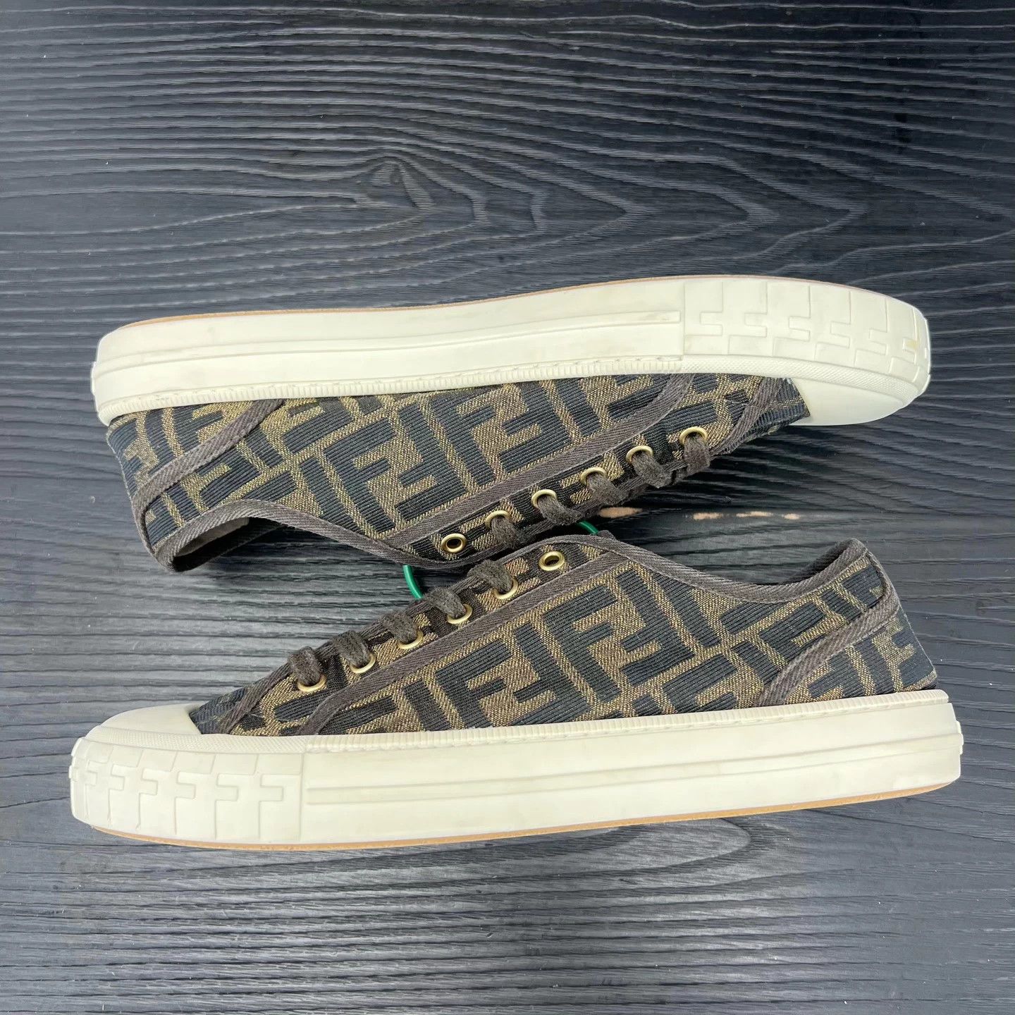 Fendi FENDI Domino Brown 43 MINT Size US 10 / EU 43 - 2 Thumbnail