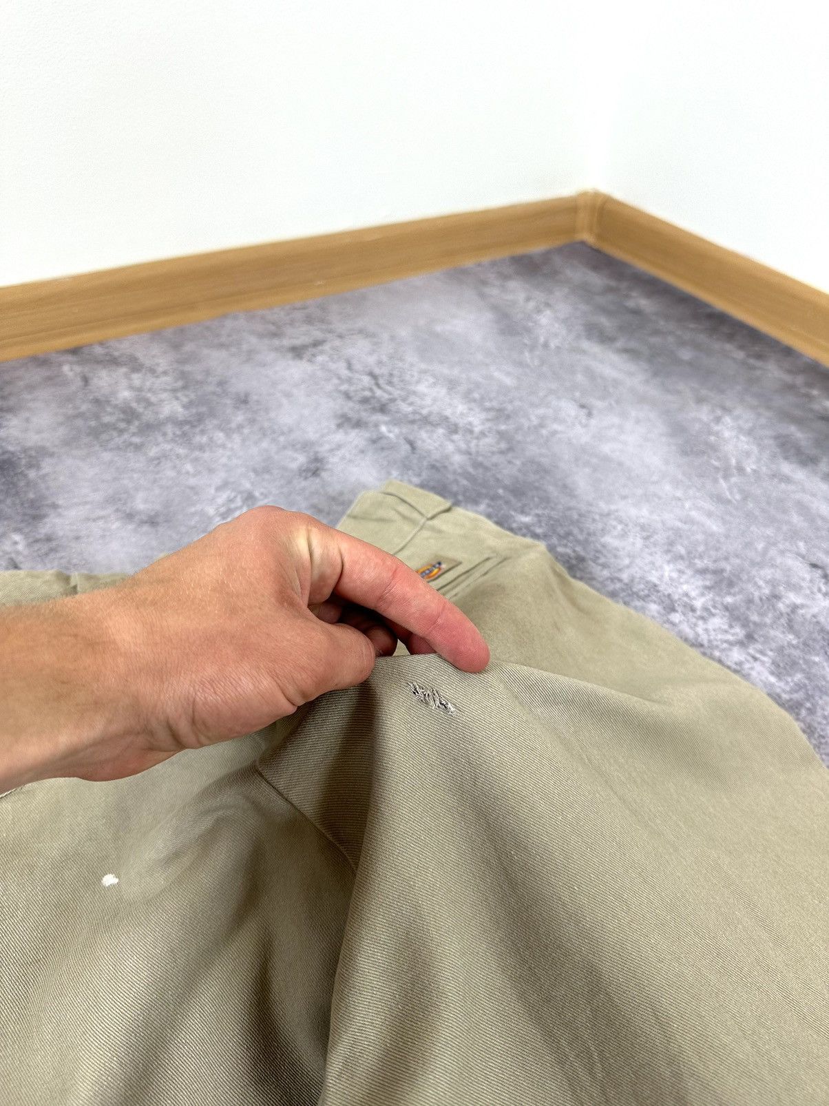 Dickies Vintage Dickies 874 Faded Beige Y2K Work Opium Skater Pants Size US 36 / EU 52 - 7 Thumbnail