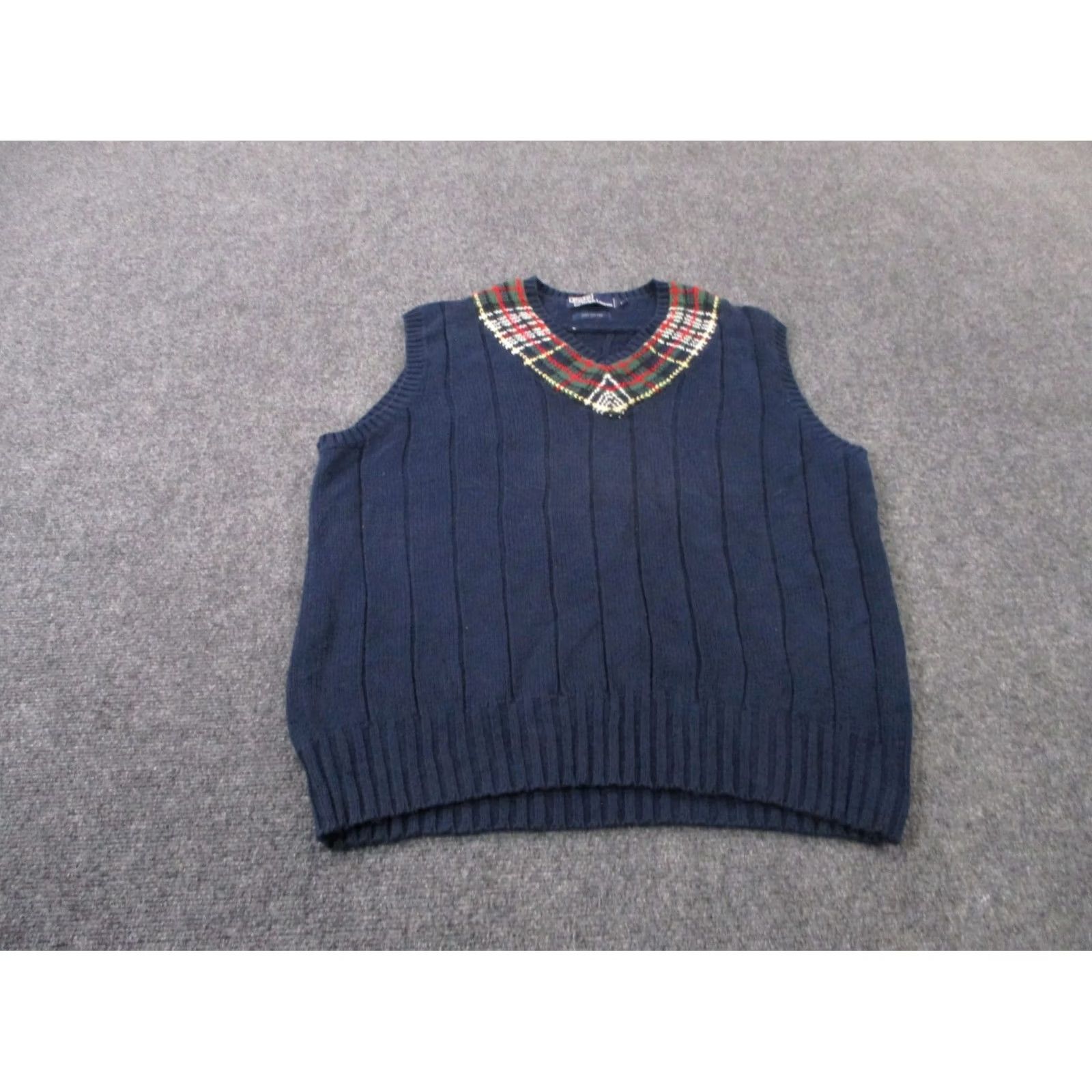 Polo Ralph Lauren Polo Ralph Lauren Vest Sweater Men L Blue Logo Classic Polo Ralph Lauren Vest Shirt Size US L / EU 52-54 / 3 - 2 Thumbnail