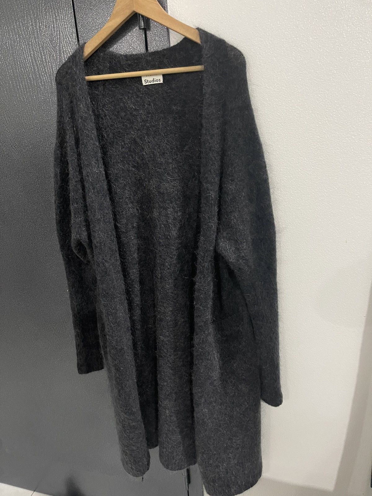 Acne Studios Acne Studios Raya Wool And Mohair Blend Cardigan Size S / US 4 / IT 40 - 6 Thumbnail
