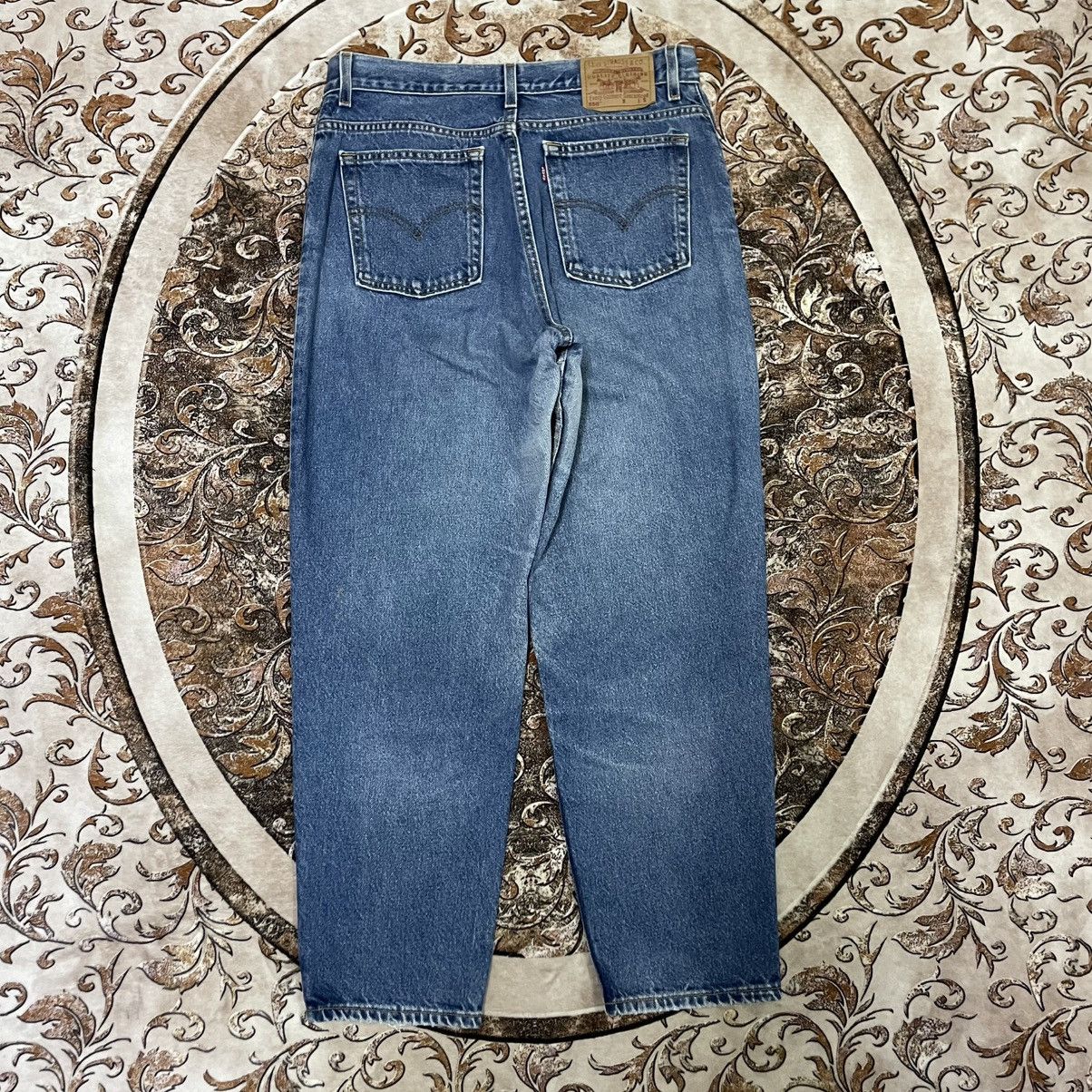 Levi's Vintage Clothing 🔥Vintage Levis 550 Stoned Washed Ripped Distress Denim Jeans Size US 32 / EU 48 - 4 Thumbnail