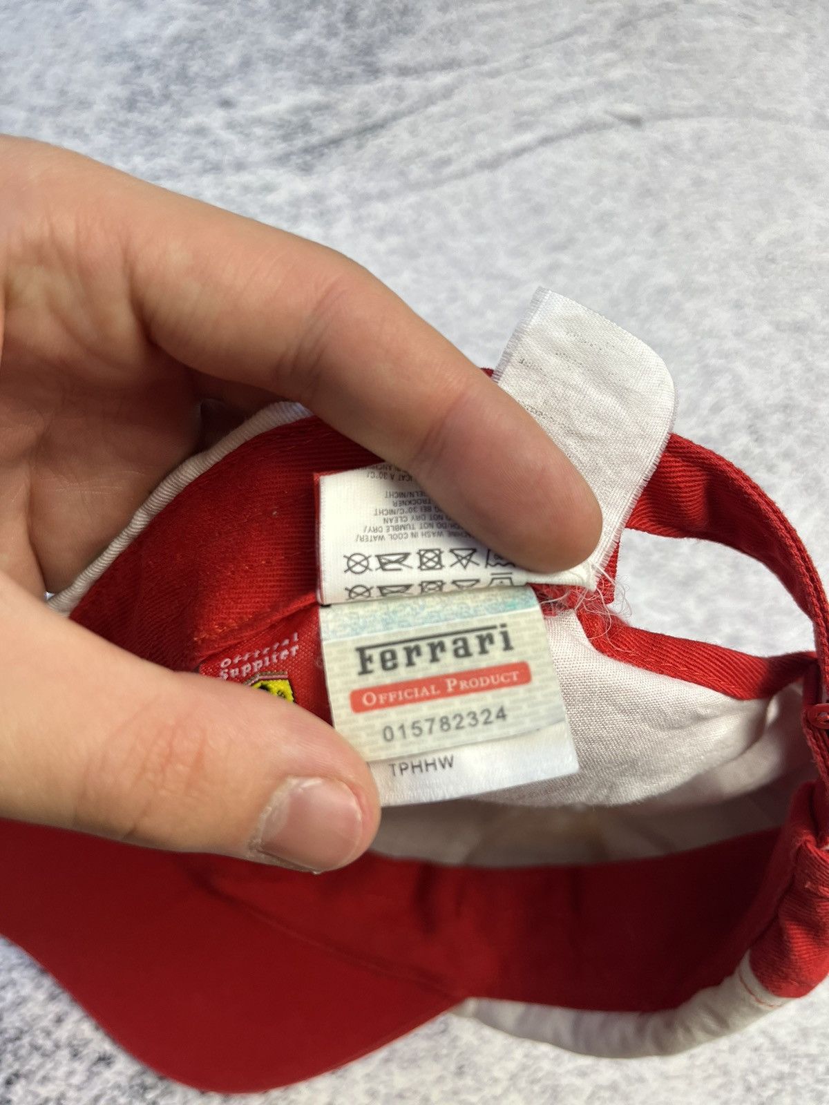 Ferrari Vintage Puma Ferrari Distressed Cap Y2K Size ONE SIZE - 18 Thumbnail