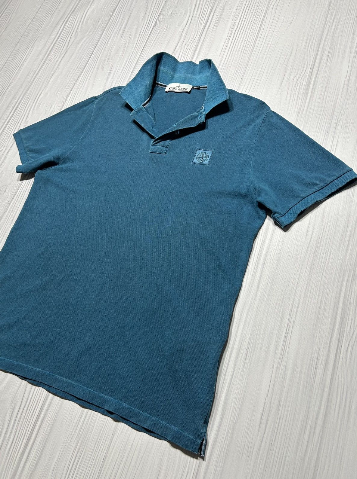 Stone Island Stone Island Patch Program Polo Shirt Size US XL / EU 56 / 4 - 2 Thumbnail