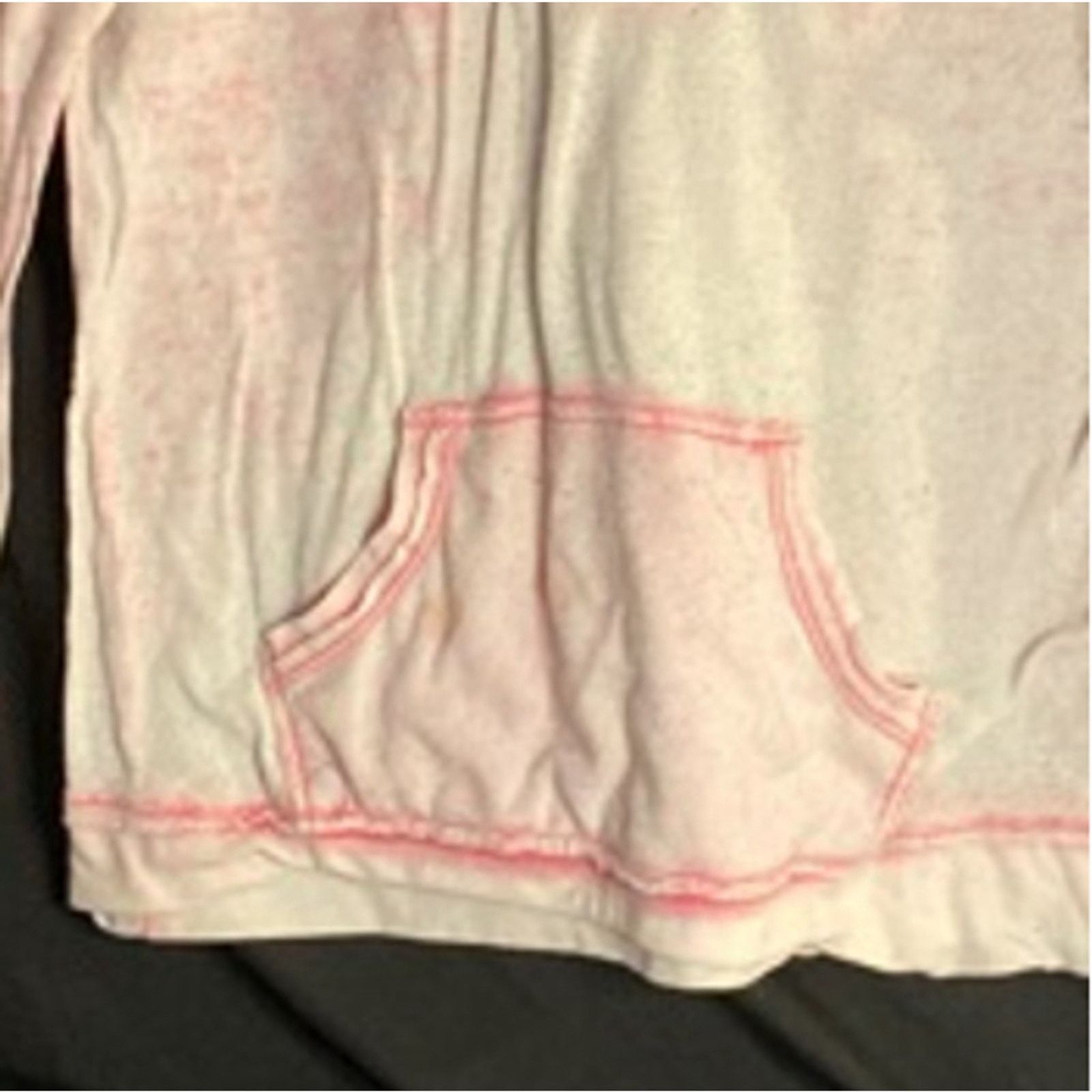 Other Coastal Cowgirl Pink Trim Lace-Up Hoodie Green Tea XXL Size XXL / US 16-18 / IT 52-54 - 7 Thumbnail