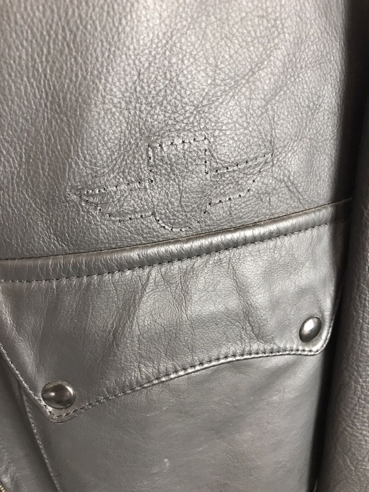 Vintage Men’s L/52,Real Leather Casual Black Dense Jacket,Bomber Size US L / EU 52-54 / 3 - 10 Thumbnail