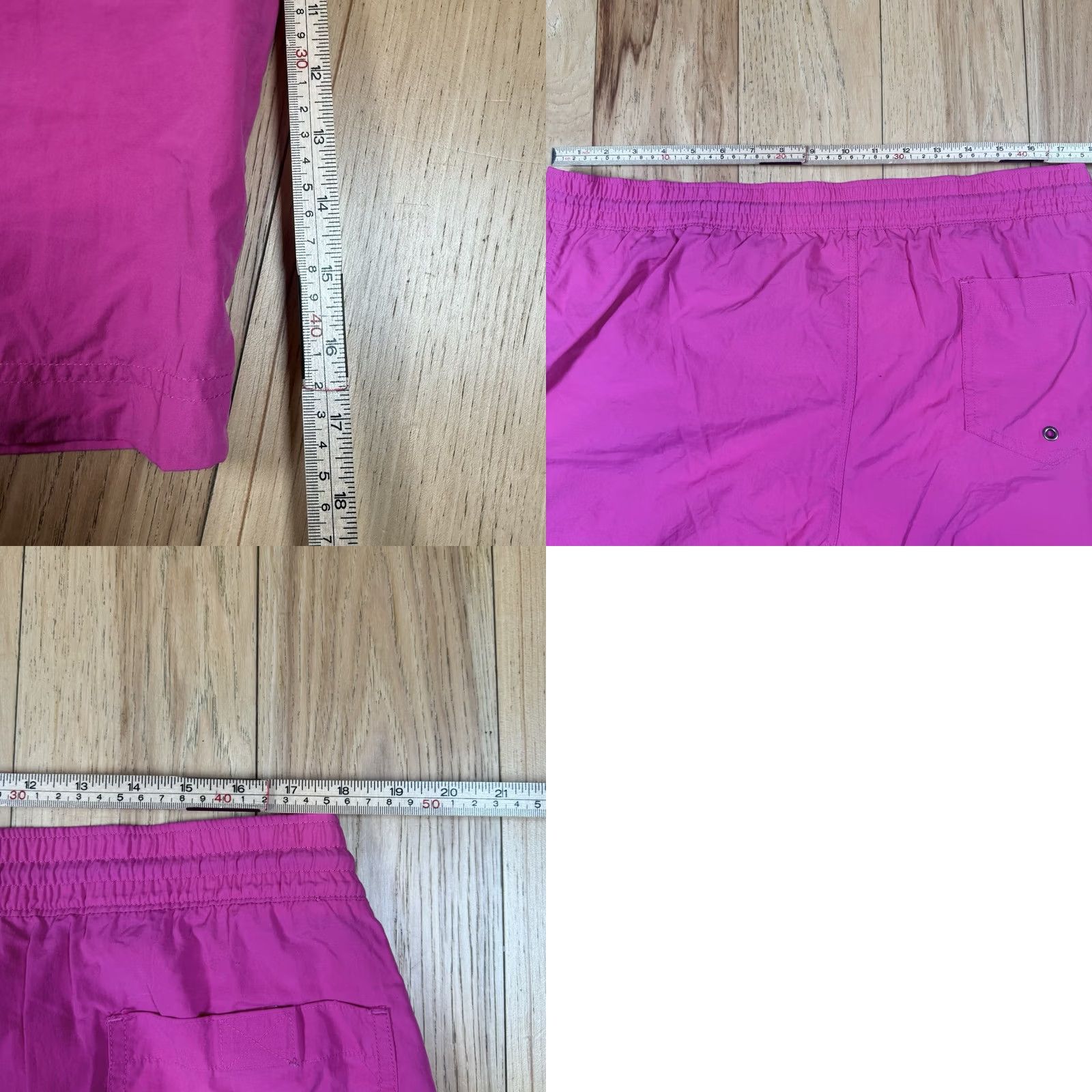 Polo Ralph Lauren VTG Polo Ralph Lauren Swim Trunks Bottom Mens Large Pink Flesh Pony Size US L / EU 52-54 / 3 - 8 Thumbnail