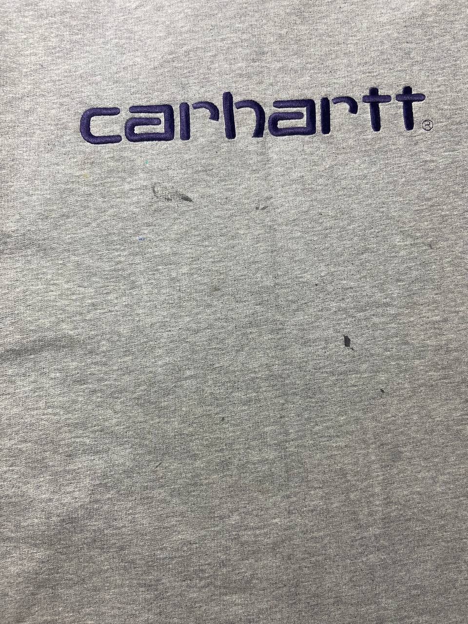 Carhartt × Vintage Carhartt Spellout Vintage Crewneck sweatshirt Y2K Size US L / EU 52-54 / 3 - 7 Thumbnail