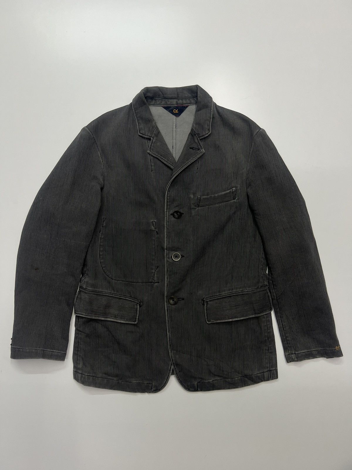 45rpm 🔥45RPM STRIPE CHORE JACKET MADE IN JAPAN Size US M / EU 48-50 / 2 - 1 Thumbnail
