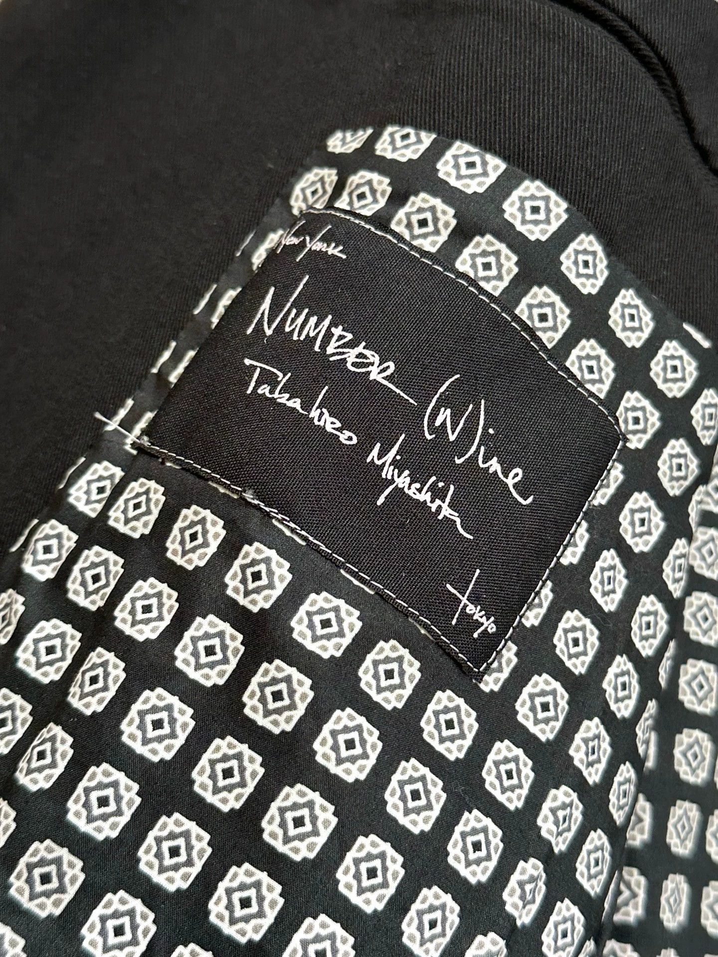 Number (N)ine Number (N)ine 2004SS Biker Zip Jacket Size 3 Size US L / EU 52-54 / 3 - 6 Thumbnail