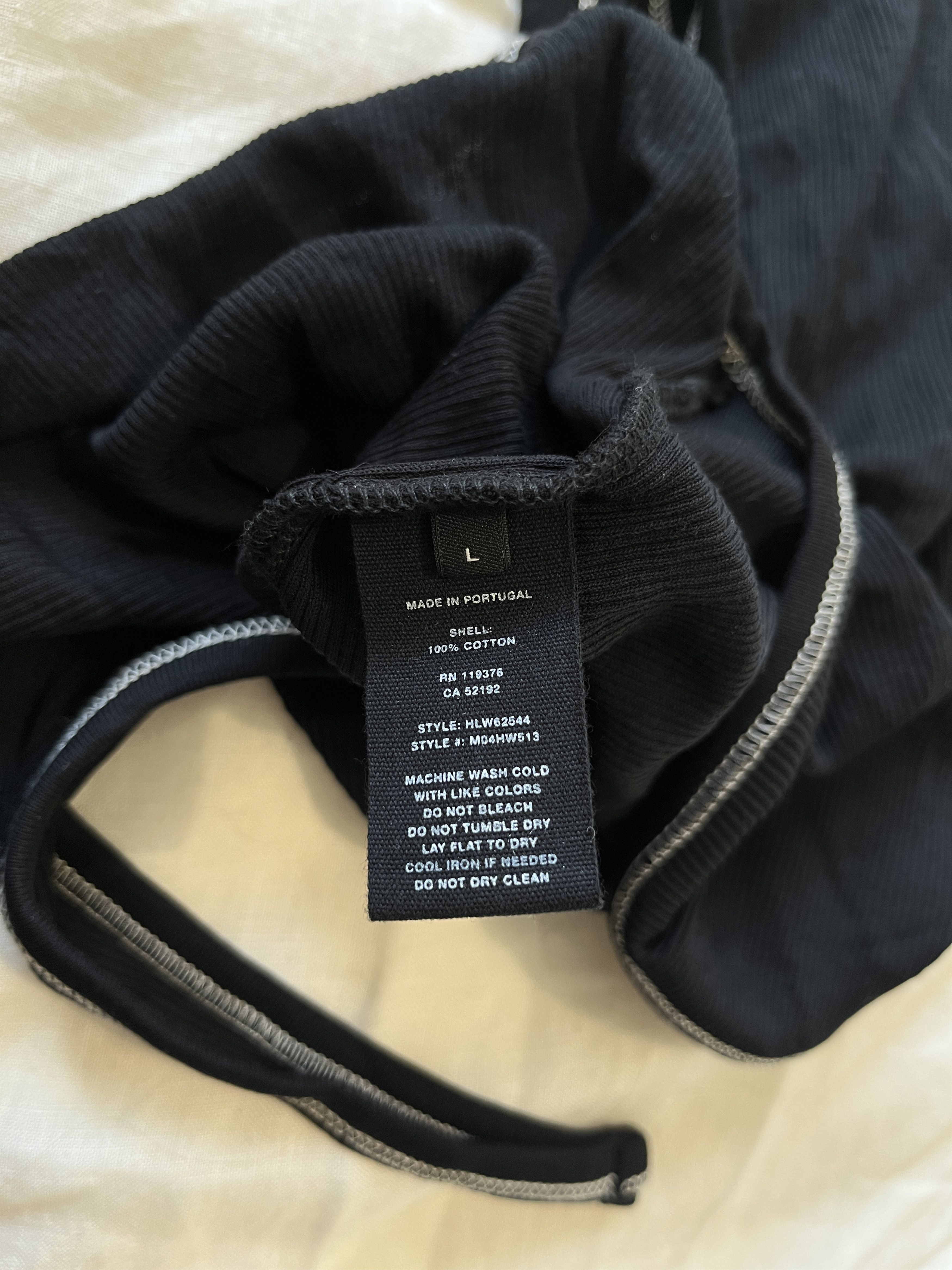 Helmut Lang Helmut Lang Cutaway Tank Top in Black Size L / US 10 / IT 46 - 4 Thumbnail