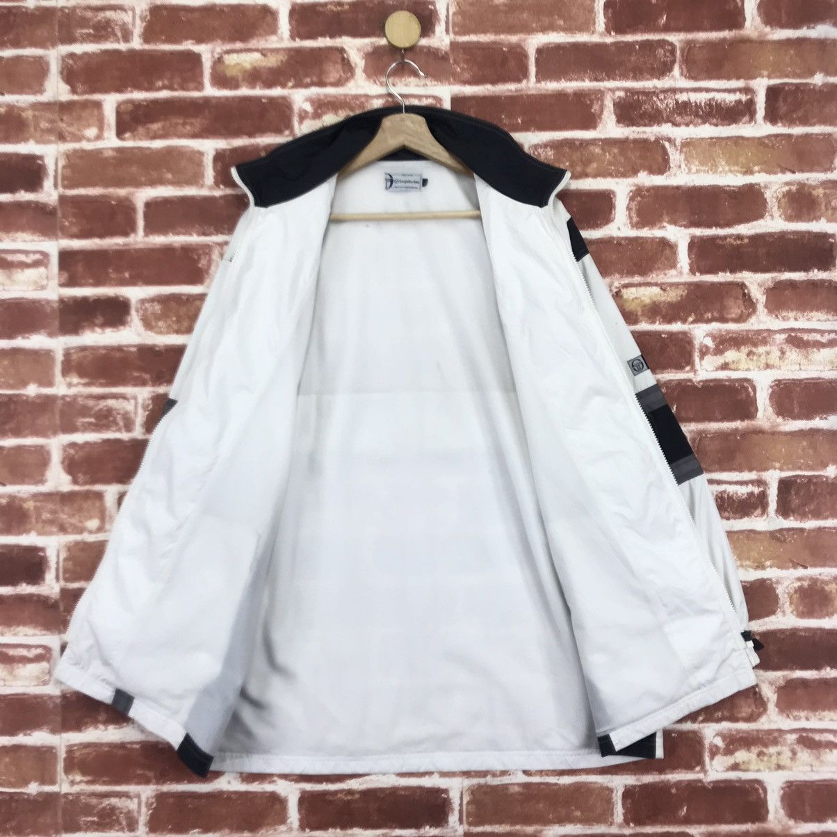 Sergio Tacchini × Vintage Sergio Tacchini Zip Up Light Jacket Size US XL / EU 56 / 4 - 6 Thumbnail