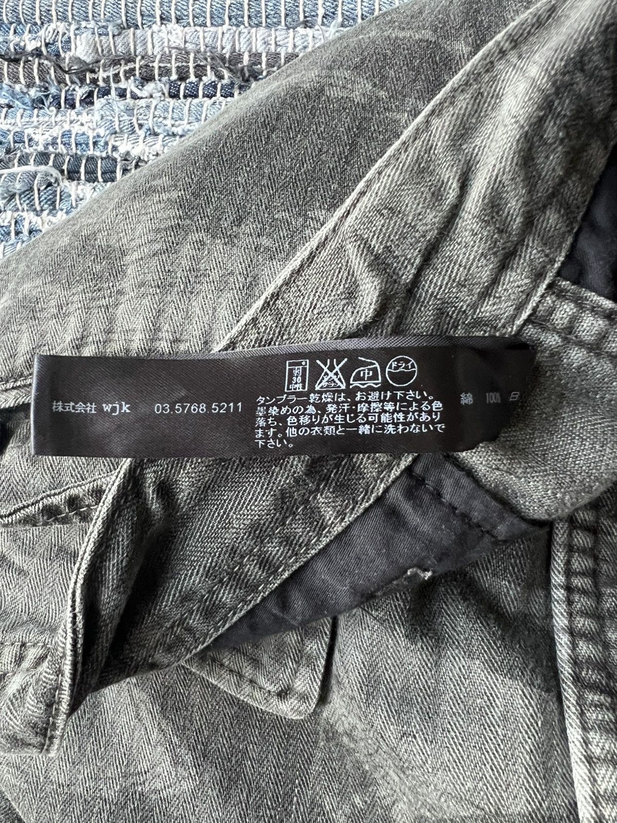 Kazuyuki Kumagai Attachment Jun Hashimoto WJK Camouflage Twill Zipper Flare Cargo Pants Size US 30 / EU 46 - 11 Thumbnail