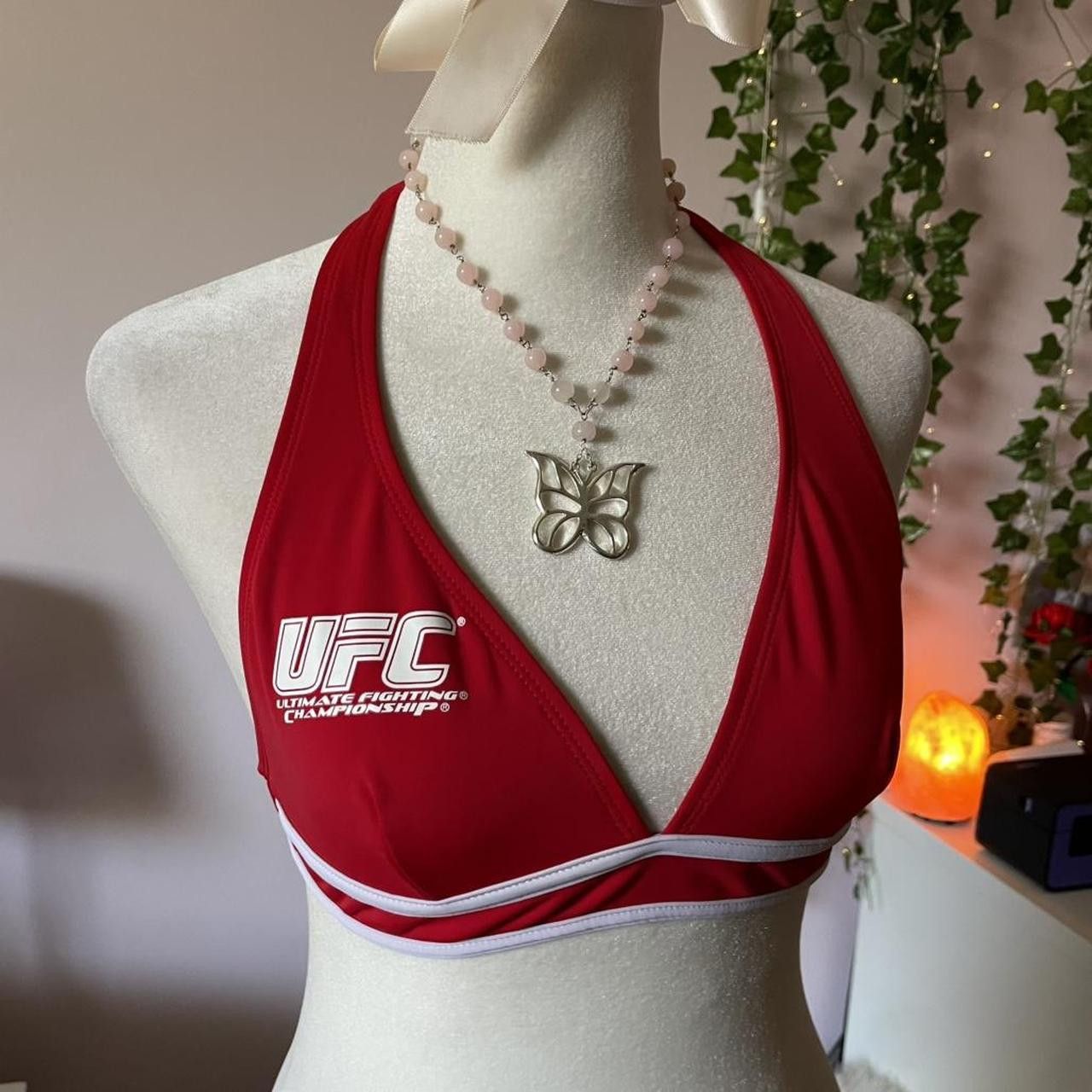 UFC Red UFC halter bikini top Size XS Size XS / US 0-2 / IT 36-38 - 1 Thumbnail