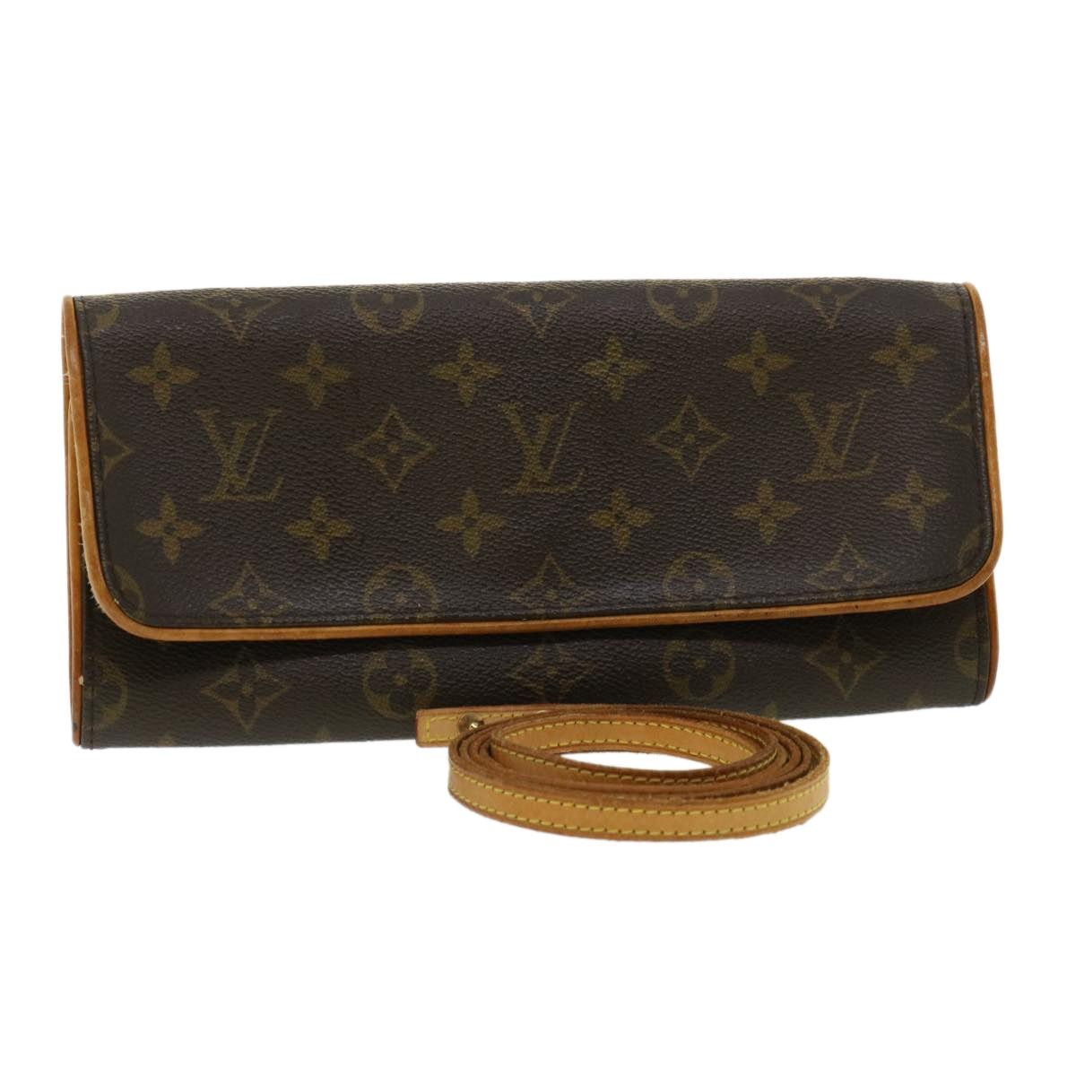 Louis Vuitton LOUIS VUITTON Monogram Pochette Twin GM Shoulder Bag M51852 Size ONE SIZE - 1 Thumbnail