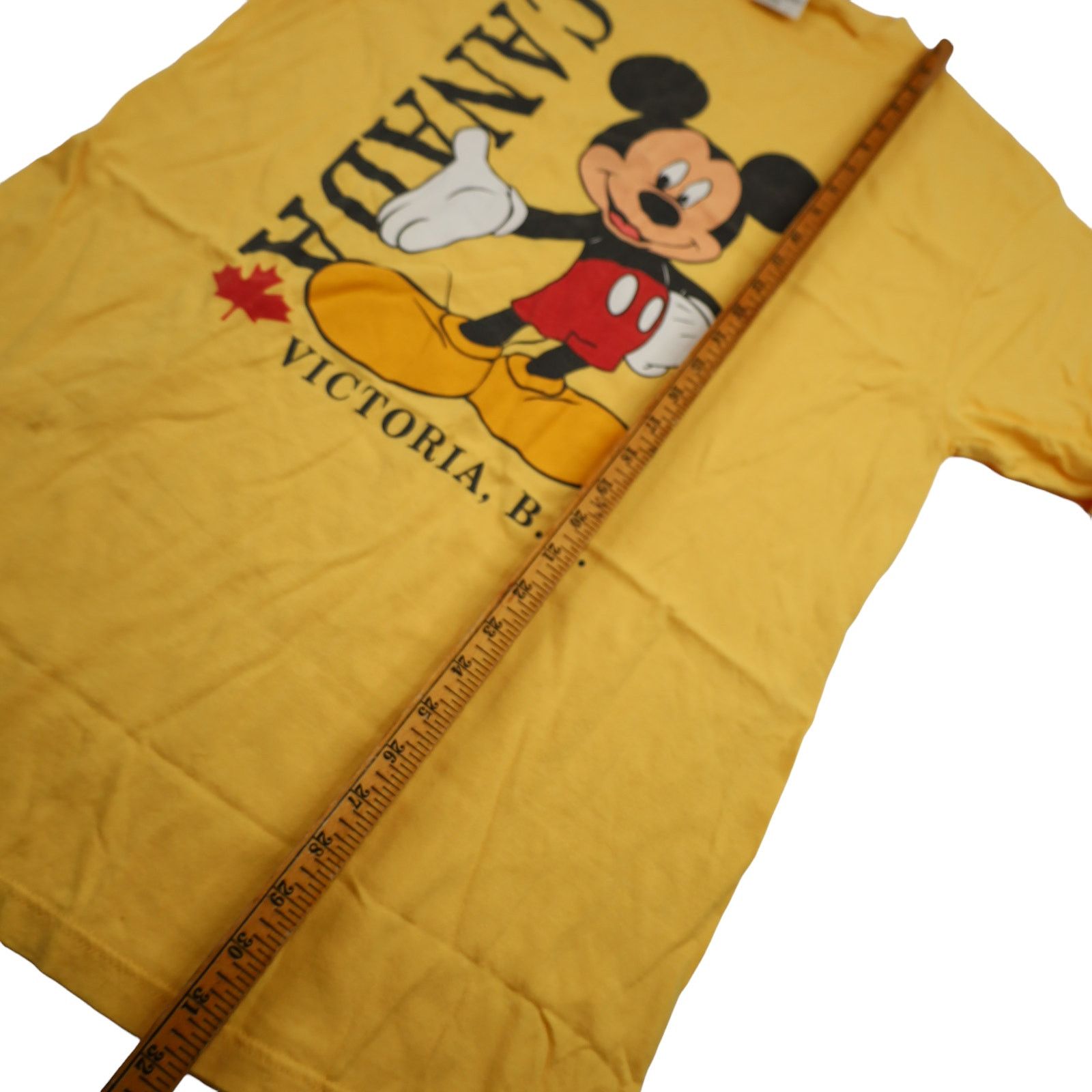 Disney × Vintage Vintage Disney Mickey Mouse Canada Graphic T Shirt Size US L / EU 52-54 / 3 - 7 Thumbnail