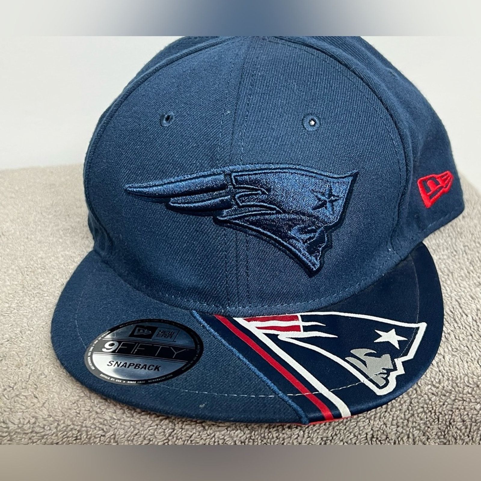 New Era New Era 9fifty New England Patriots SnapBack Hat Denim LOT Size ONE SIZE - 3 Thumbnail