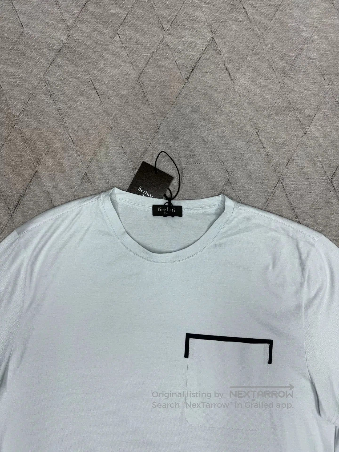 Berluti Berluti Patchwork Leather Pocket T-Shirt. Size US S / EU 44-46 / 1 - 2 Thumbnail
