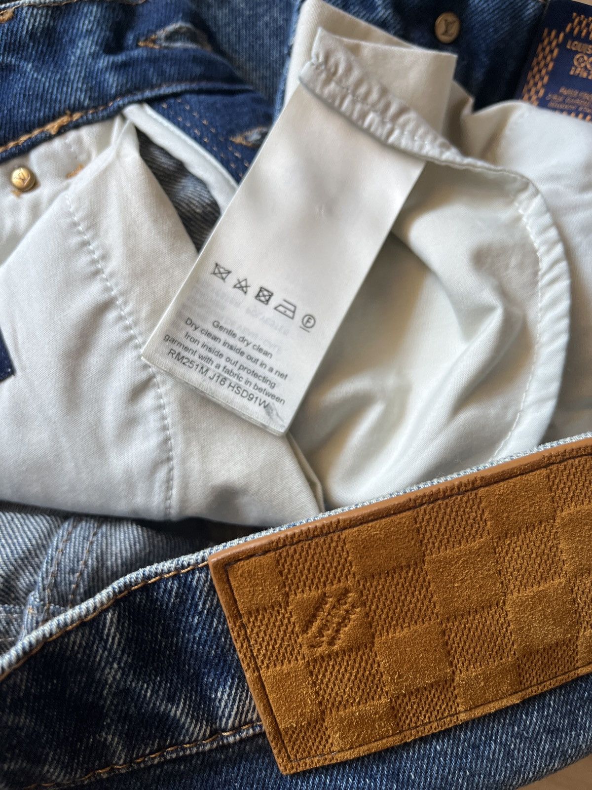 Louis Vuitton Louis Vuitton Relaxed-Fit Jeans Size US 30 / EU 46 - 15 Thumbnail