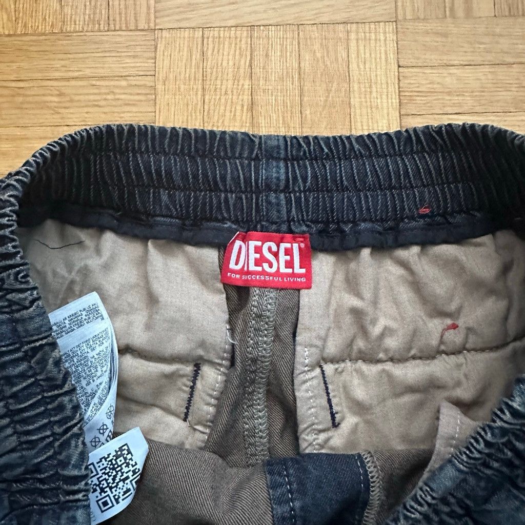 Diesel Diesel Relaxed Dégradé Drawstring Jeans D-Pari Blue Sz 28 Size US 28 / EU 44 - 3 Thumbnail