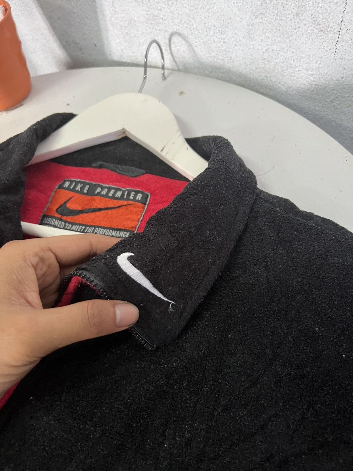 Nike × Vintage Vintage 90s Nike Half Zipper Size US M / EU 48-50 / 2 - 6 Thumbnail