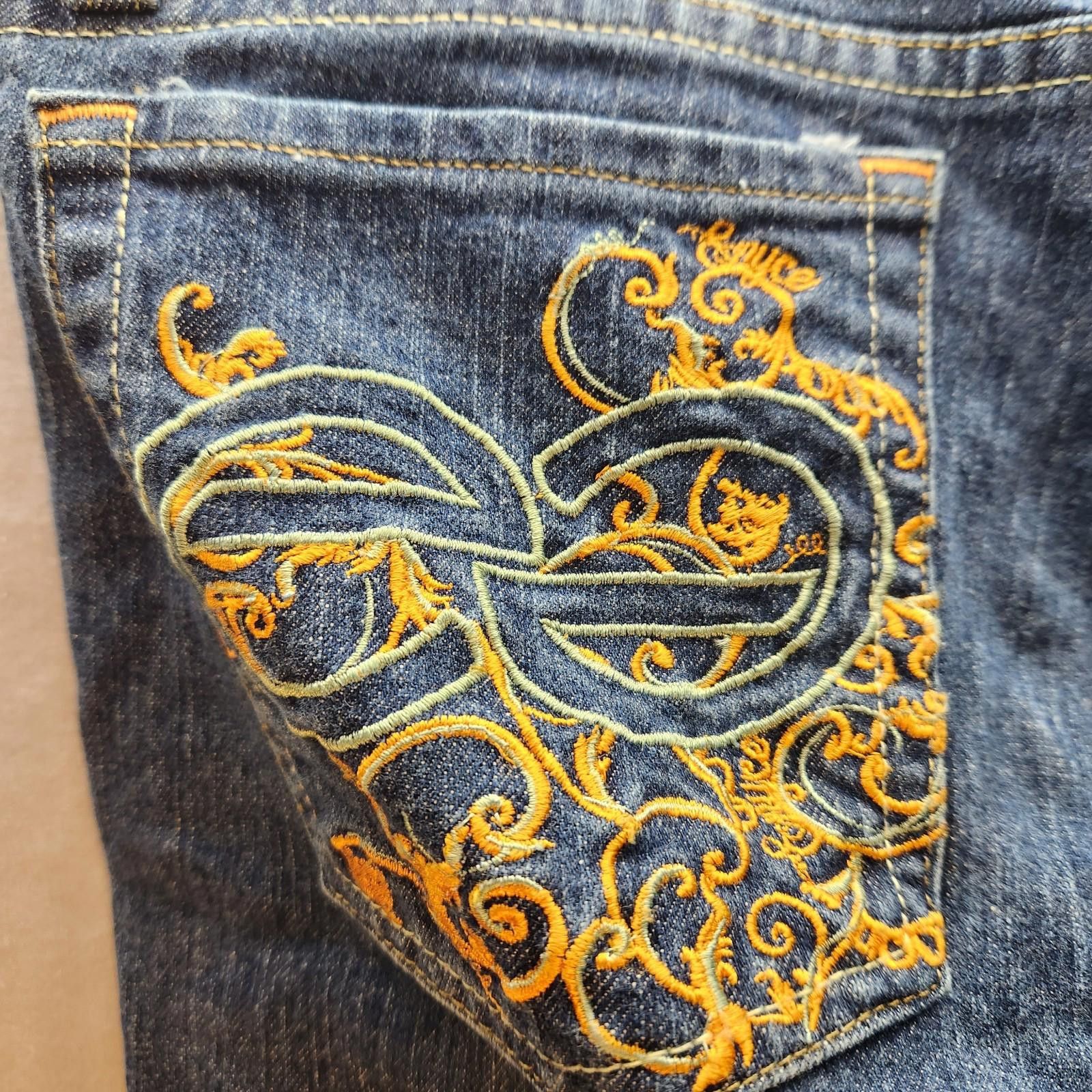 Enyce Vintage Enyce Jeans Blue Womens Size 11 Embroidered Size 30" / US 8 / IT 44 - 9 Thumbnail