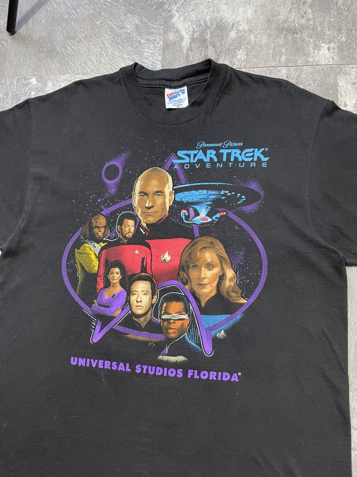 Vintage Vintage Rare 1993 Movie Star Trek Adventure Graphics Tee Size US L / EU 52-54 / 3 - 2 Thumbnail