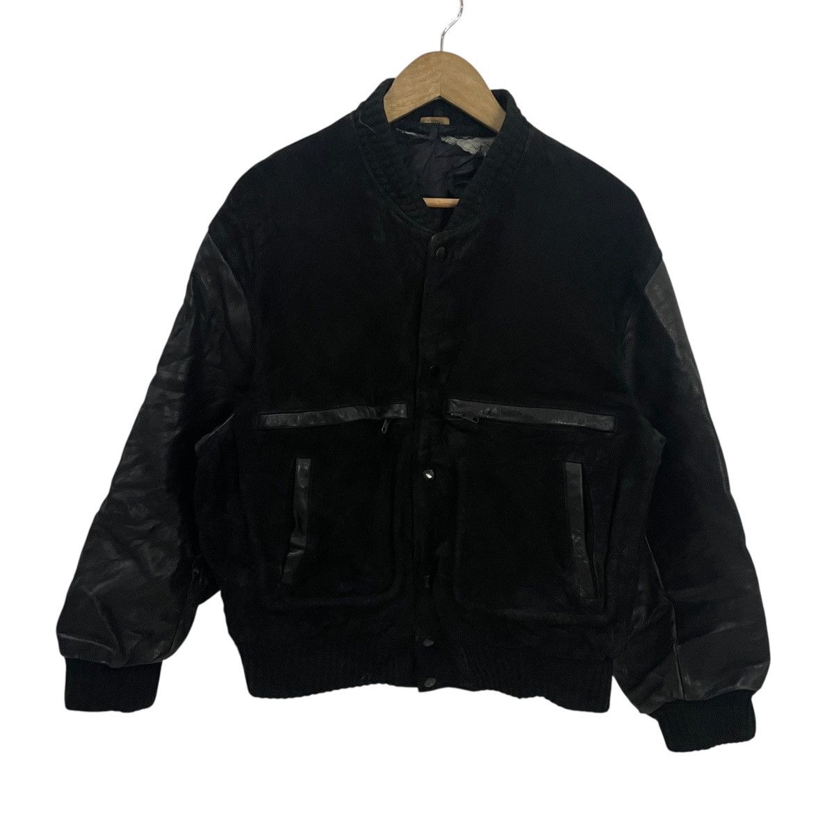 Japanese Brand Vintage Bio Big Logo Varsity Jacket Size US XL / EU 56 / 4 - 7 Thumbnail