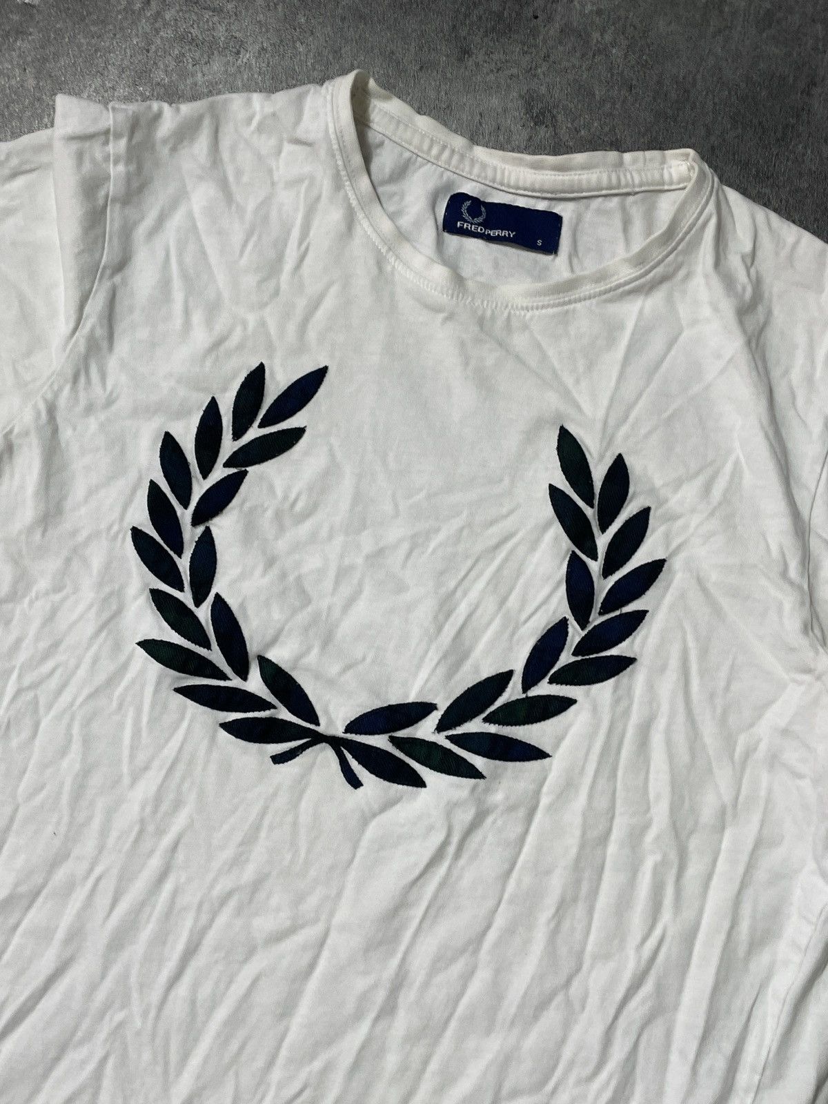 Fred Perry × Vintage 🔥Offers🔥Fred Perry Tee Big Logo Streetwear Size US XXS / EU 40 - 2 Thumbnail