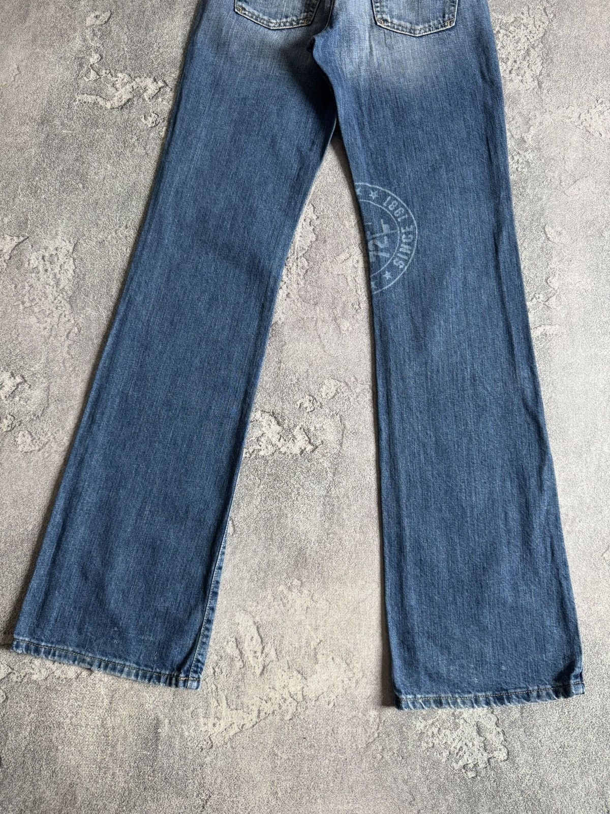 Armani Armani Jeans 26size wmns denim flared pants jeans trousers Size 26" / US 2 / IT 38 - 7 Thumbnail