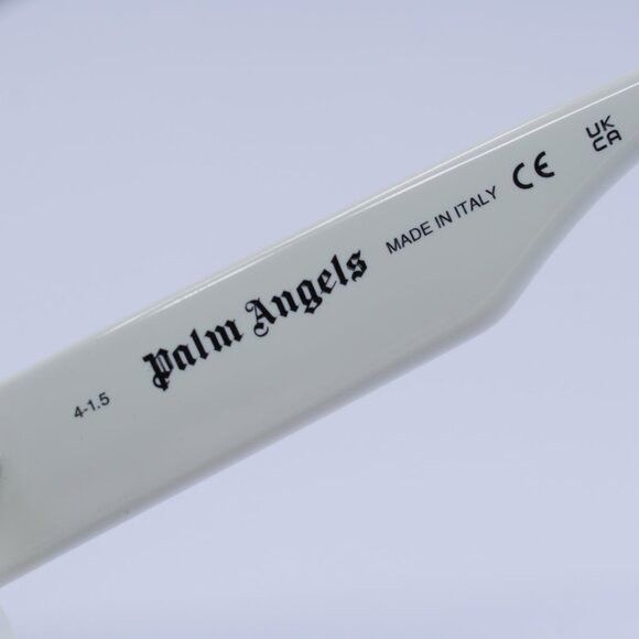 Palm Angels Palm Angels PERI099 HOLLYWOOD 0107 Sunglasses White Cat Eye Size ONE SIZE - 8 Thumbnail