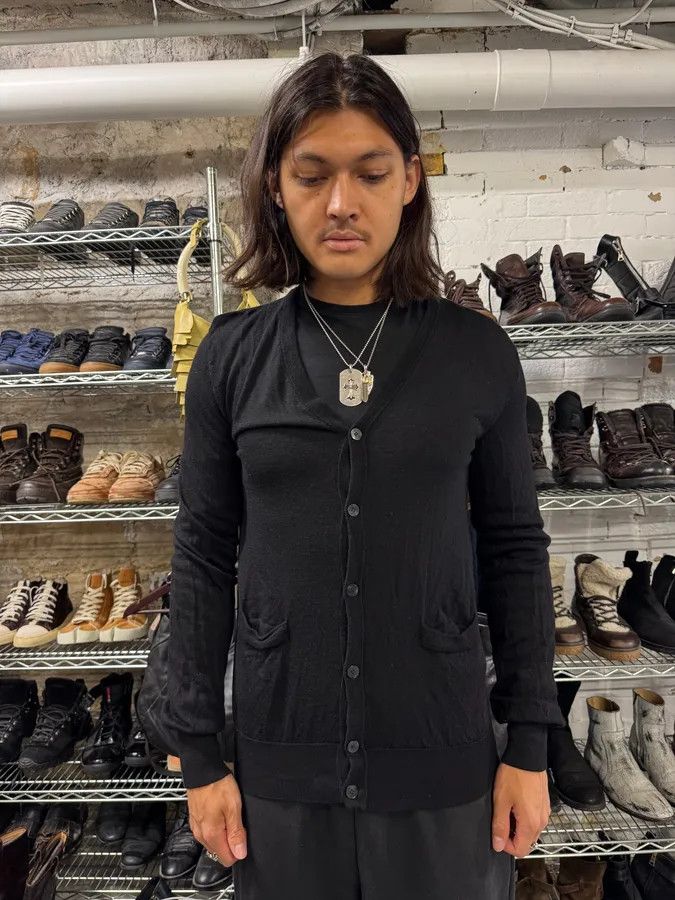 Dolce & Gabbana Dolce & Gabbana Minimalist Black Cardigan Size US S / EU 44-46 / 1 - 2 Thumbnail
