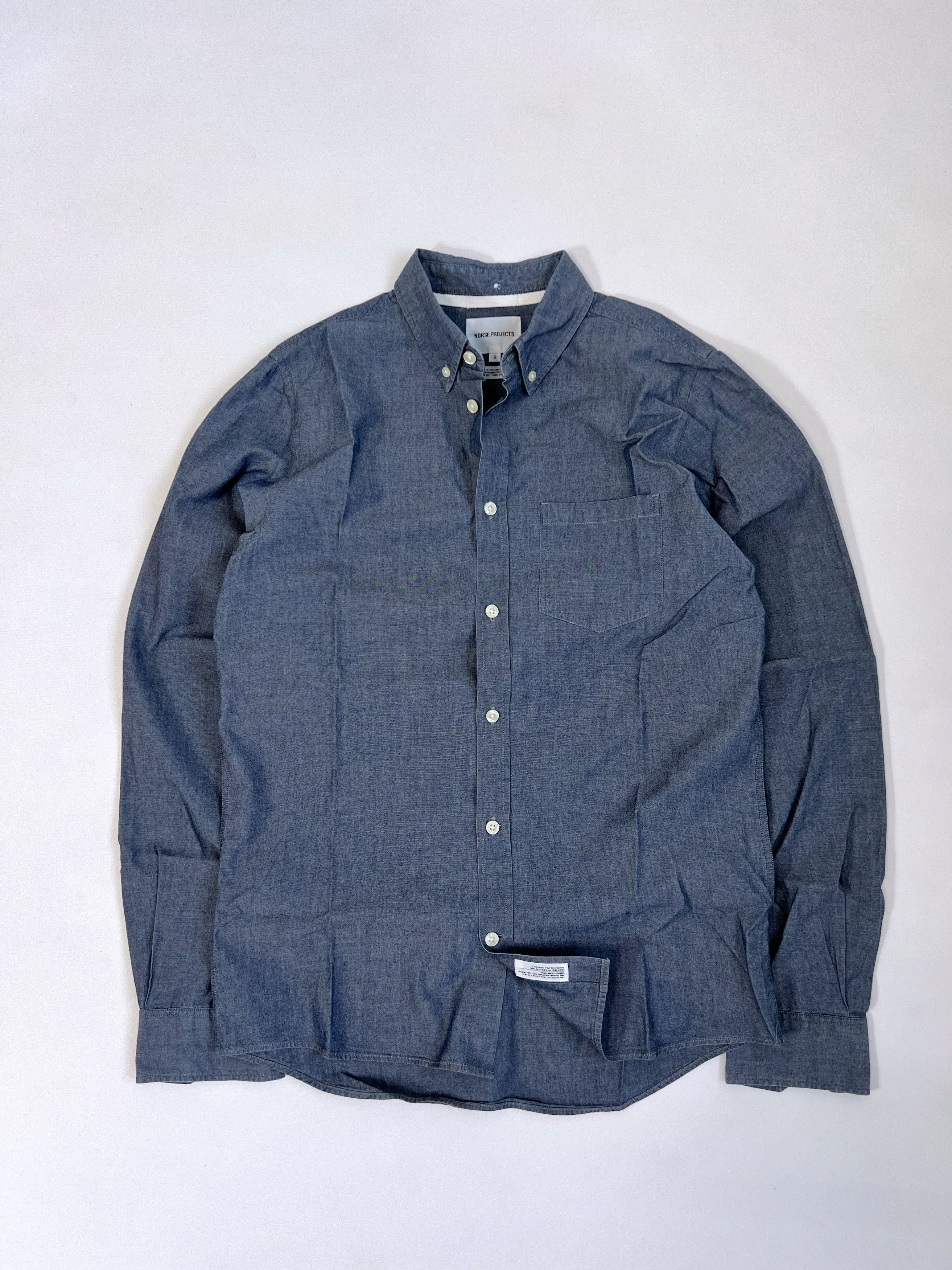 Norse Projects Norse Projects shirt denim Size US S / EU 44-46 / 1 - 1 Thumbnail