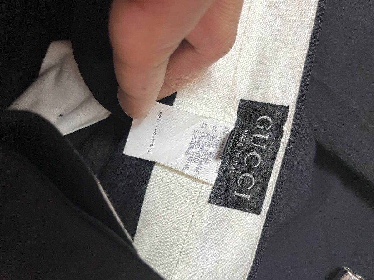 Gucci Gucci - Tom Ford high waisted wool trouser Size 27" / US 4 / IT 40 - 5 Thumbnail