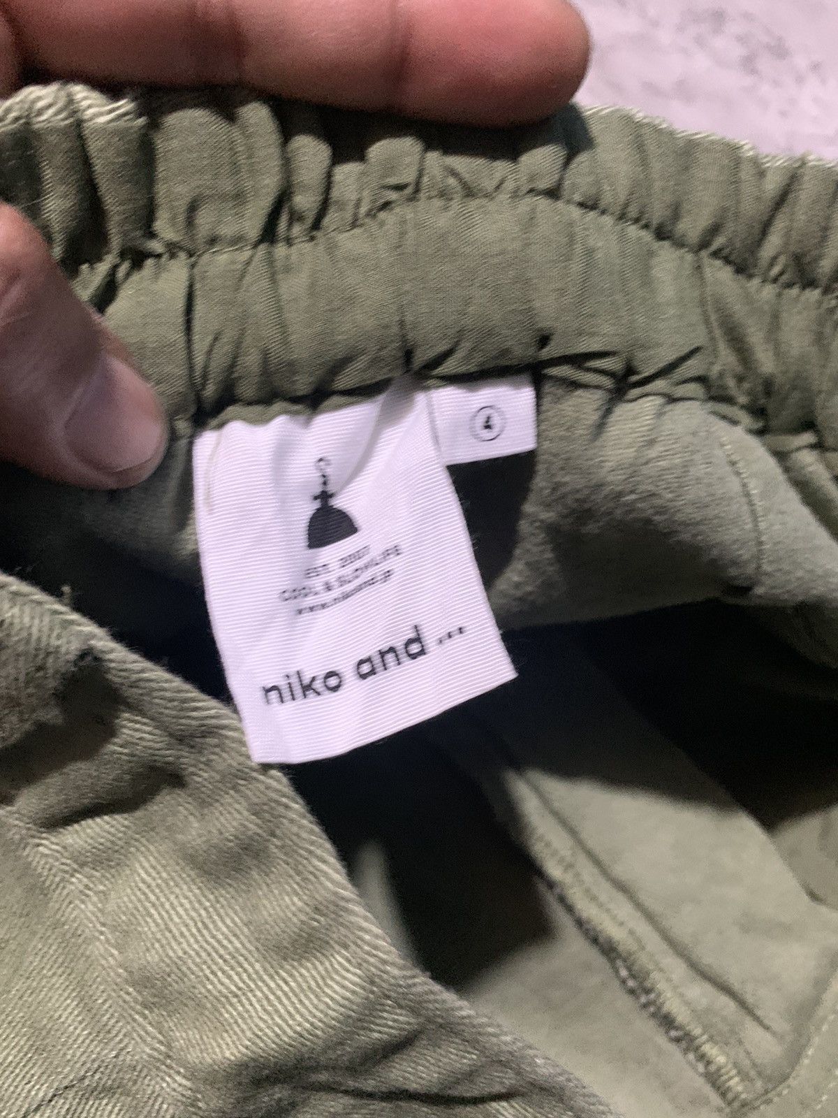 If Six Was Nine Niko and… army green pleated balloon pants Size US 27 - 8 Thumbnail