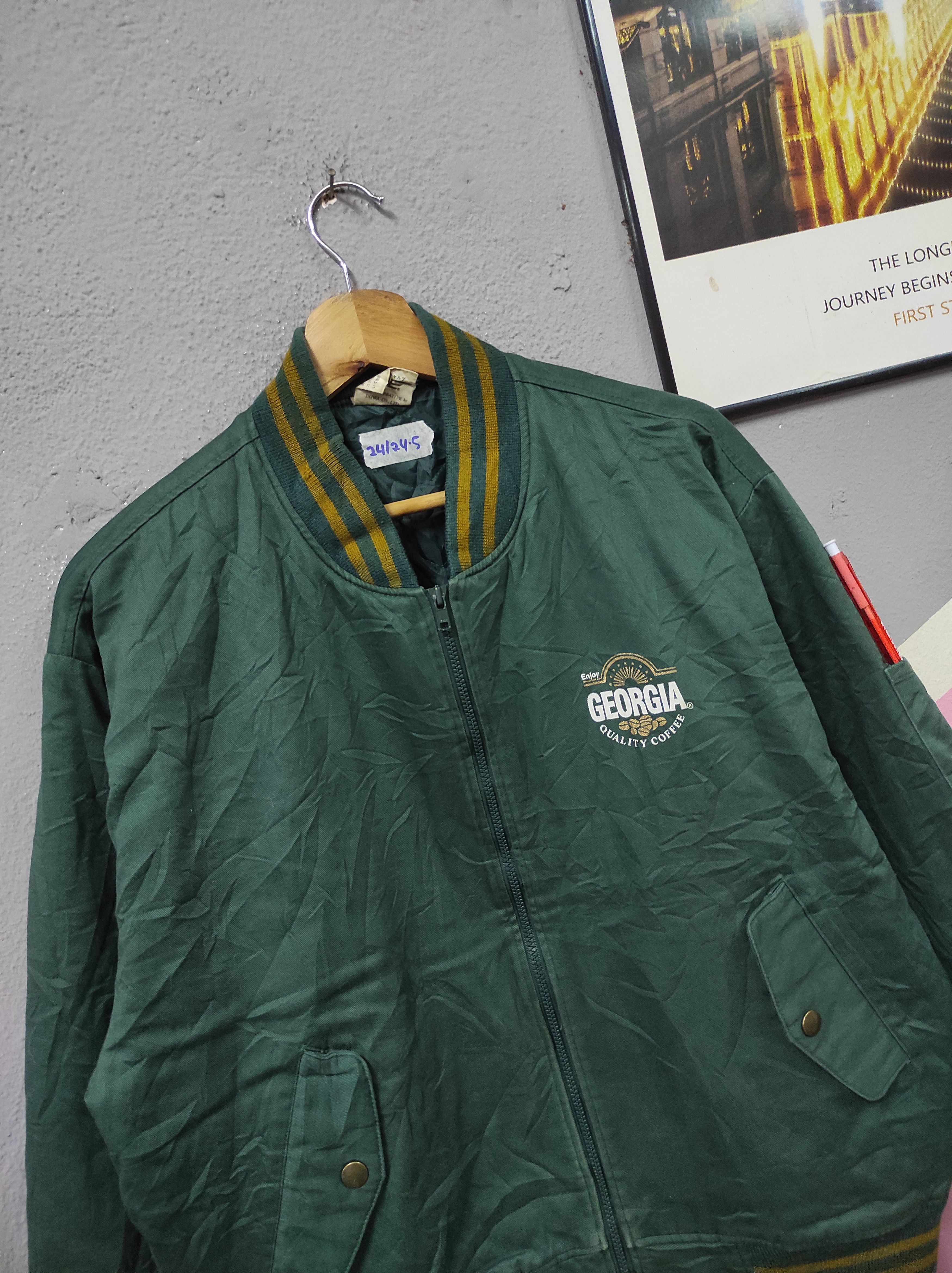 Coca Cola × Japanese Brand × Vintage GEORGIA COCA COLA COMPANY VTG BOMBER JACKET Size US M / EU 48-50 / 2 - 4 Thumbnail