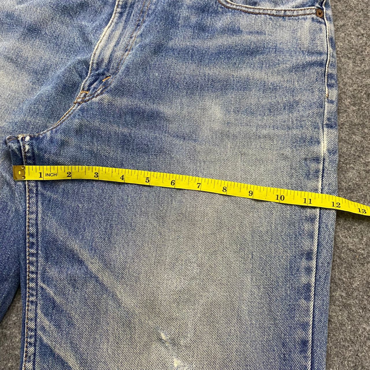 Levi's 💥Vintage 90s Levis Distressed Denim Kurt Cobain Style Size US 34 / EU 50 - 5 Thumbnail