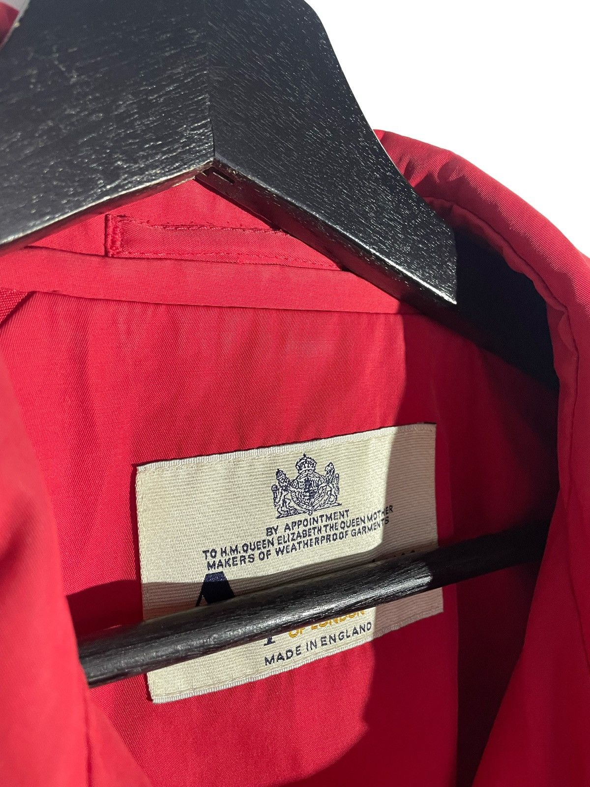Aquascutum Aquascutum England Metalic Red Women Trench Size US6(~M-L) Size L / US 10 / IT 46 - 6 Thumbnail