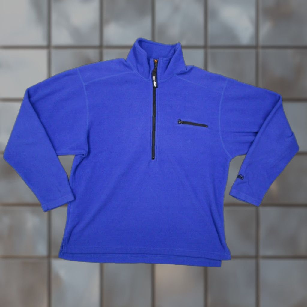 Vintage VINTAGE REI Jacket Men M Blue Polartec 1/2 Zip Fleece Pullover Made in USA Size US M / EU 48-50 / 2 - 1 Thumbnail