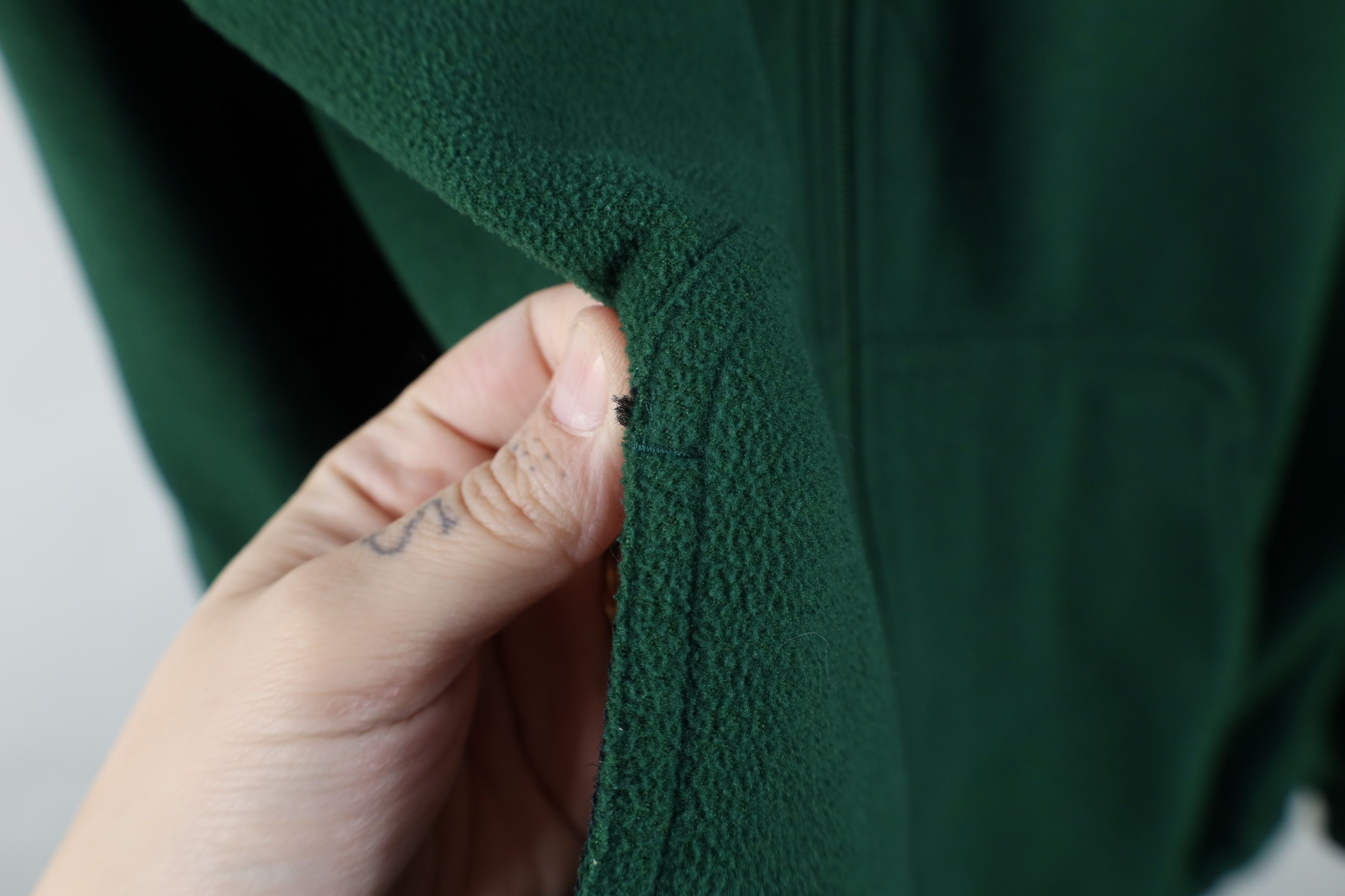 Adidas Vintage Adidas Dame University Full Zip Fleece Jacket Green Size US L / EU 52-54 / 3 - 10 Thumbnail